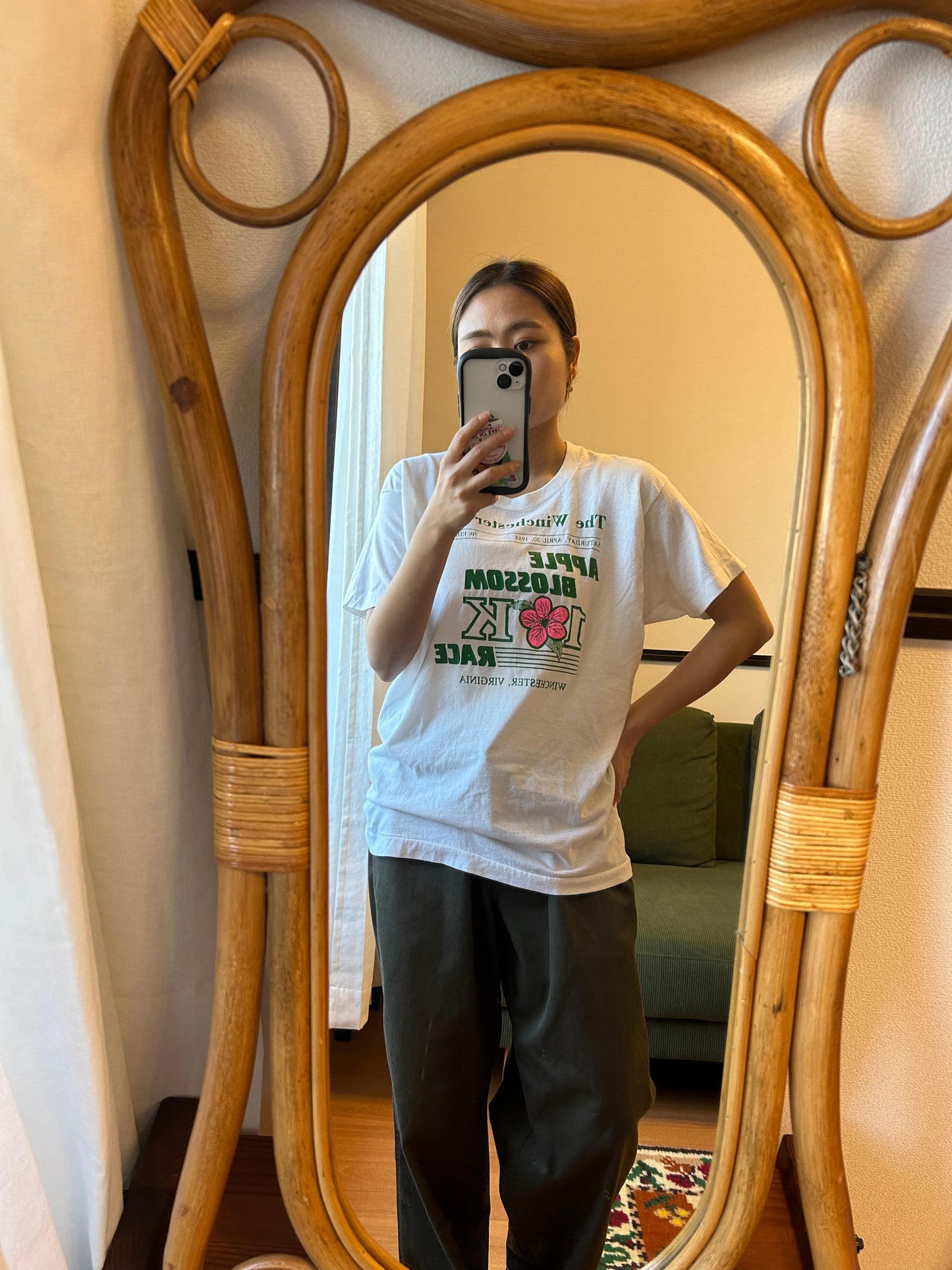 80s Apple Blossom 10K Race White T-shirts