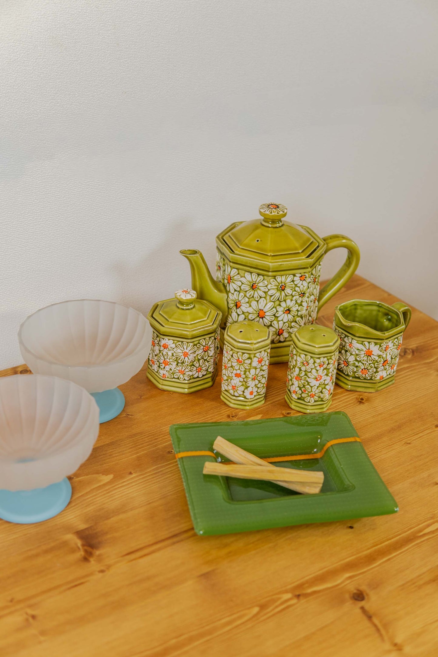 Green & Orange Nordic Tray