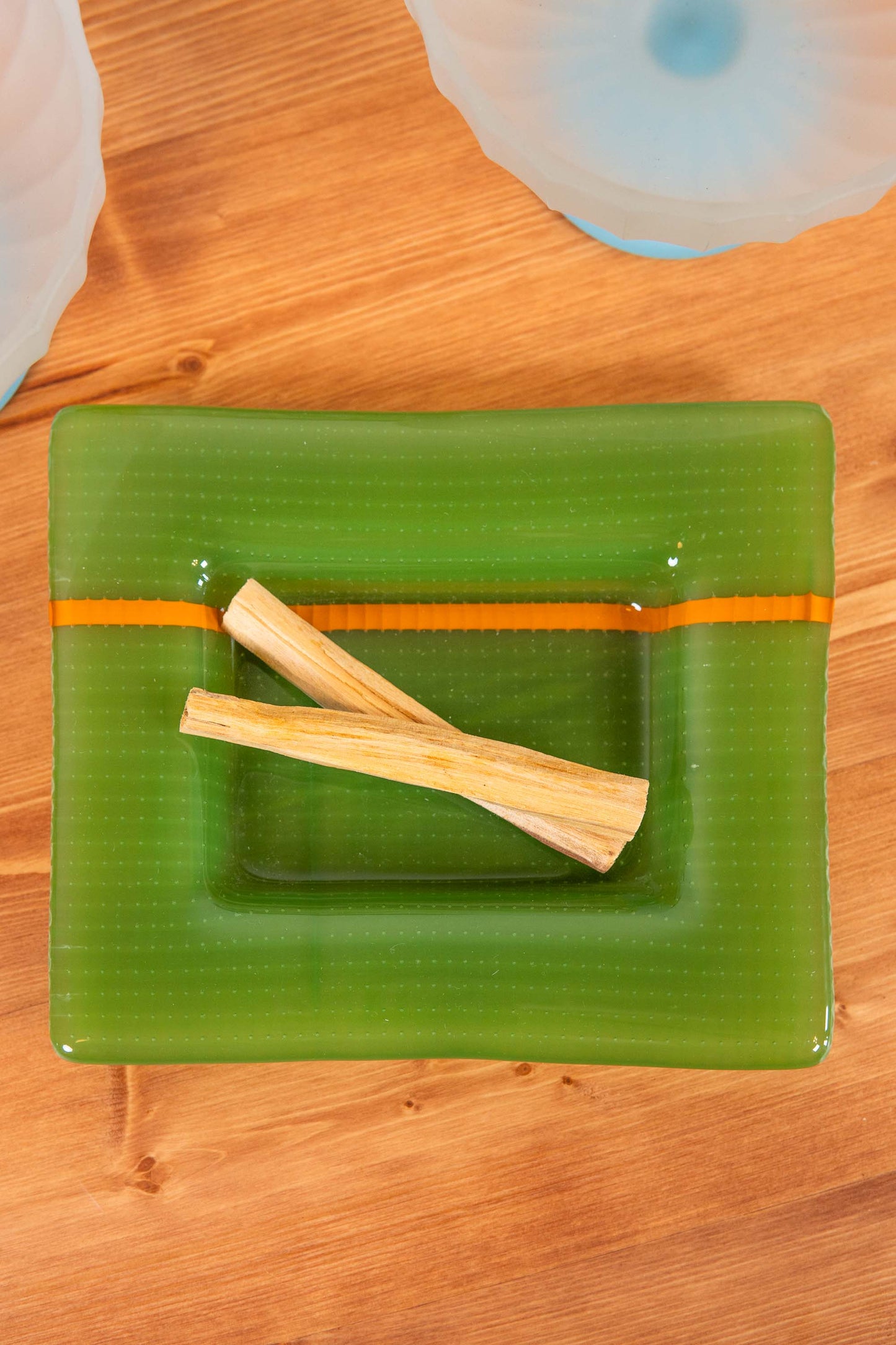 Green & Orange Nordic Tray