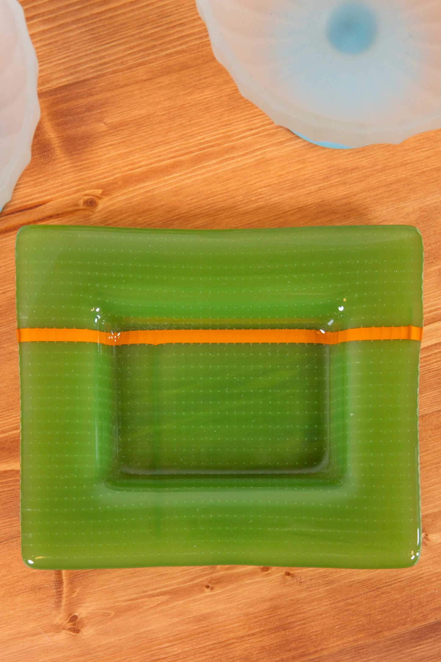 Green & Orange Nordic Tray