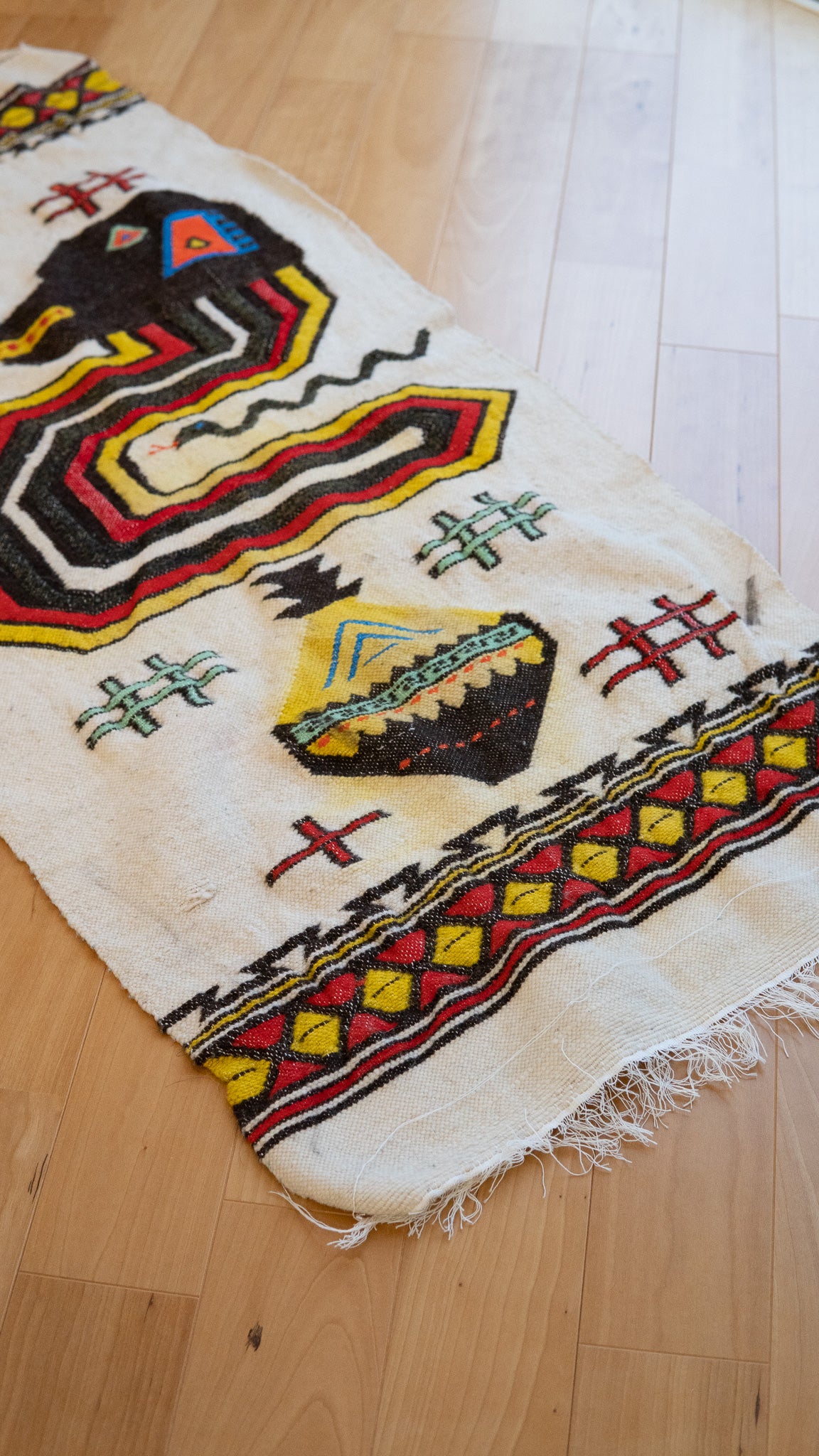 Snake Mexican Rug
