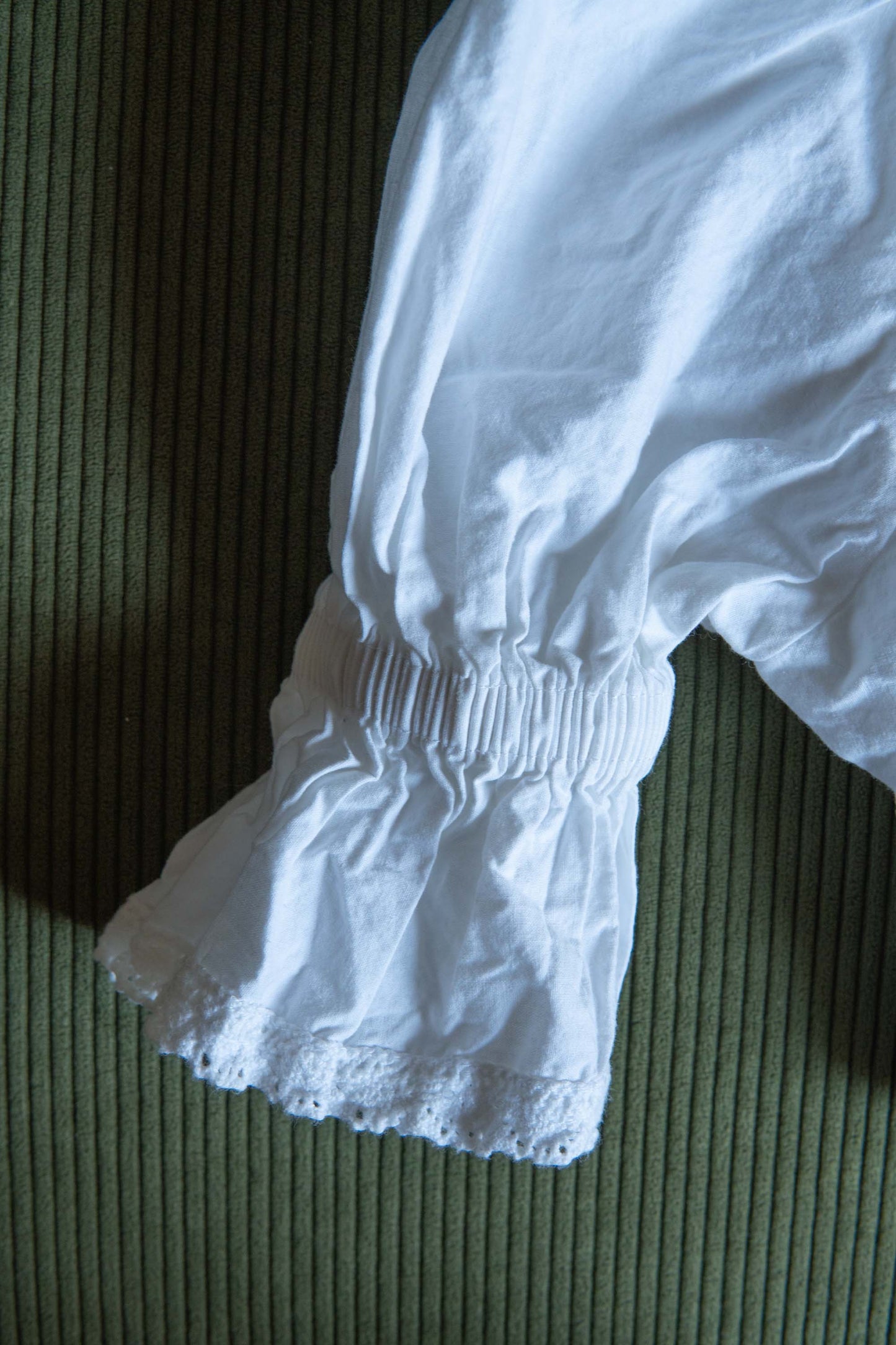 White Dirndl Crop top