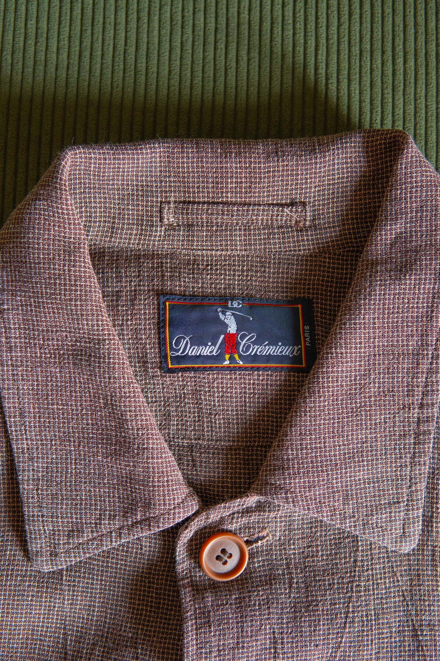DANIEL CREMIEUX Brown Long sleeve shirts
