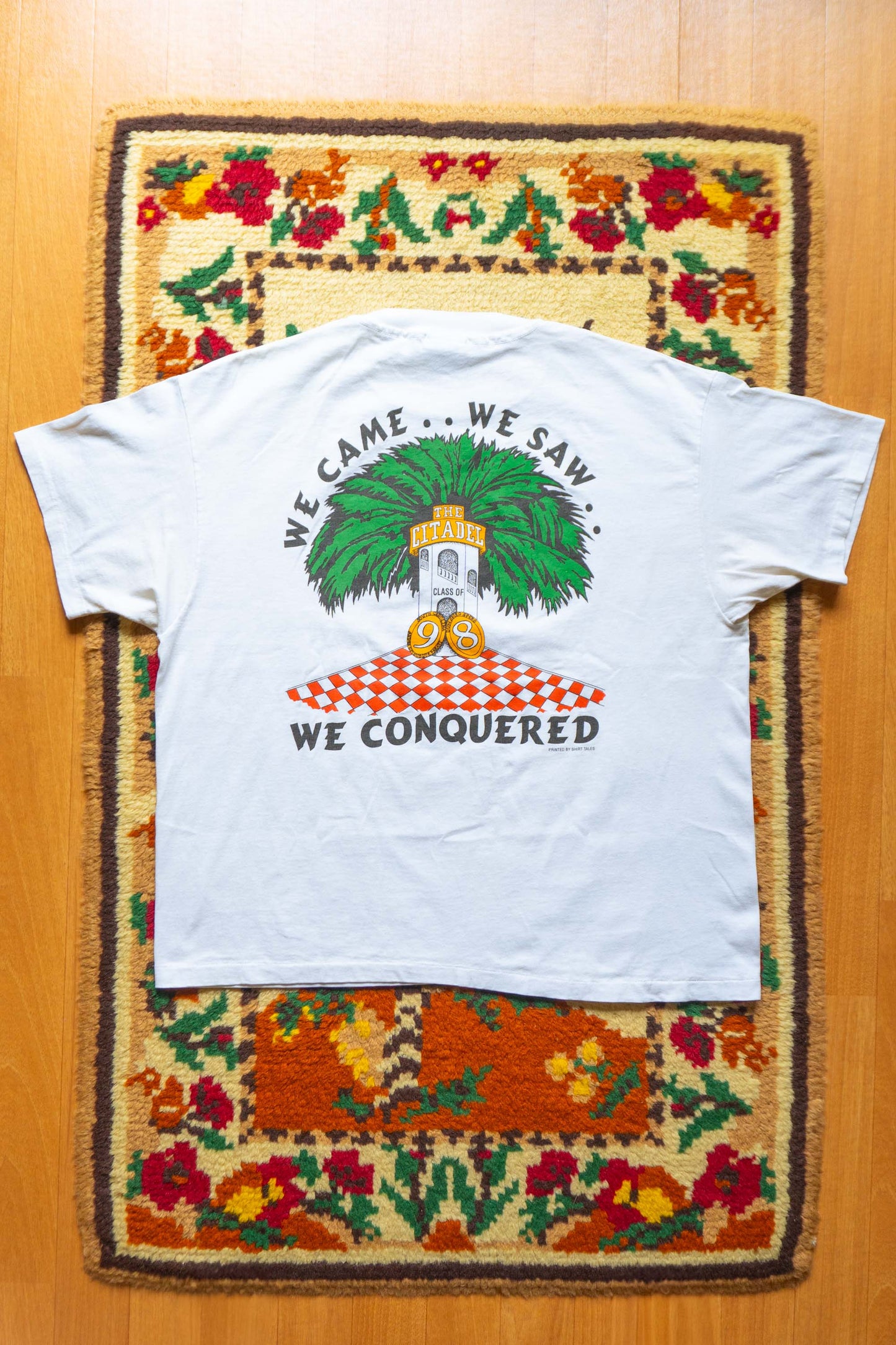 1998 White "THE CITADEL" T-Shirts