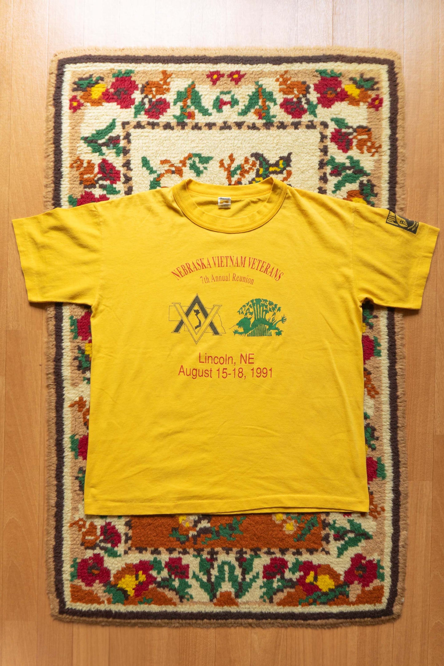 90s Yellow “Vietnam Veterans Reunion” T-shirts