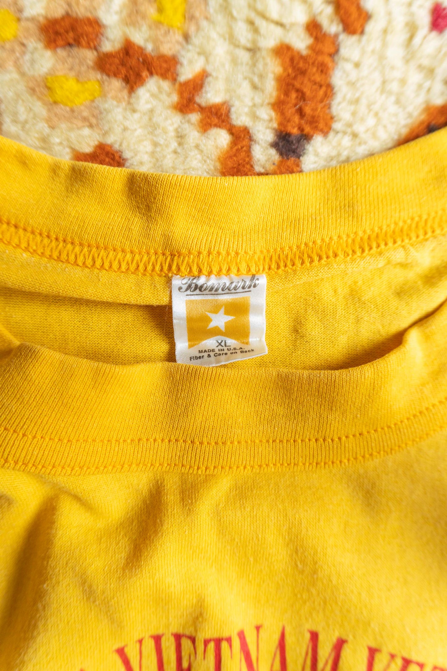 90s Yellow “Vietnam Veterans Reunion” T-shirts