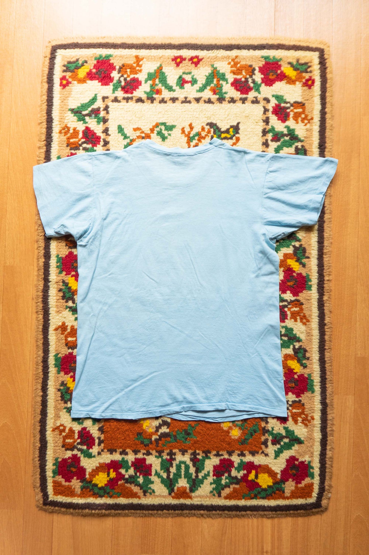 80s Light Blue "BEDROOM ATHLETE" T-Shirts