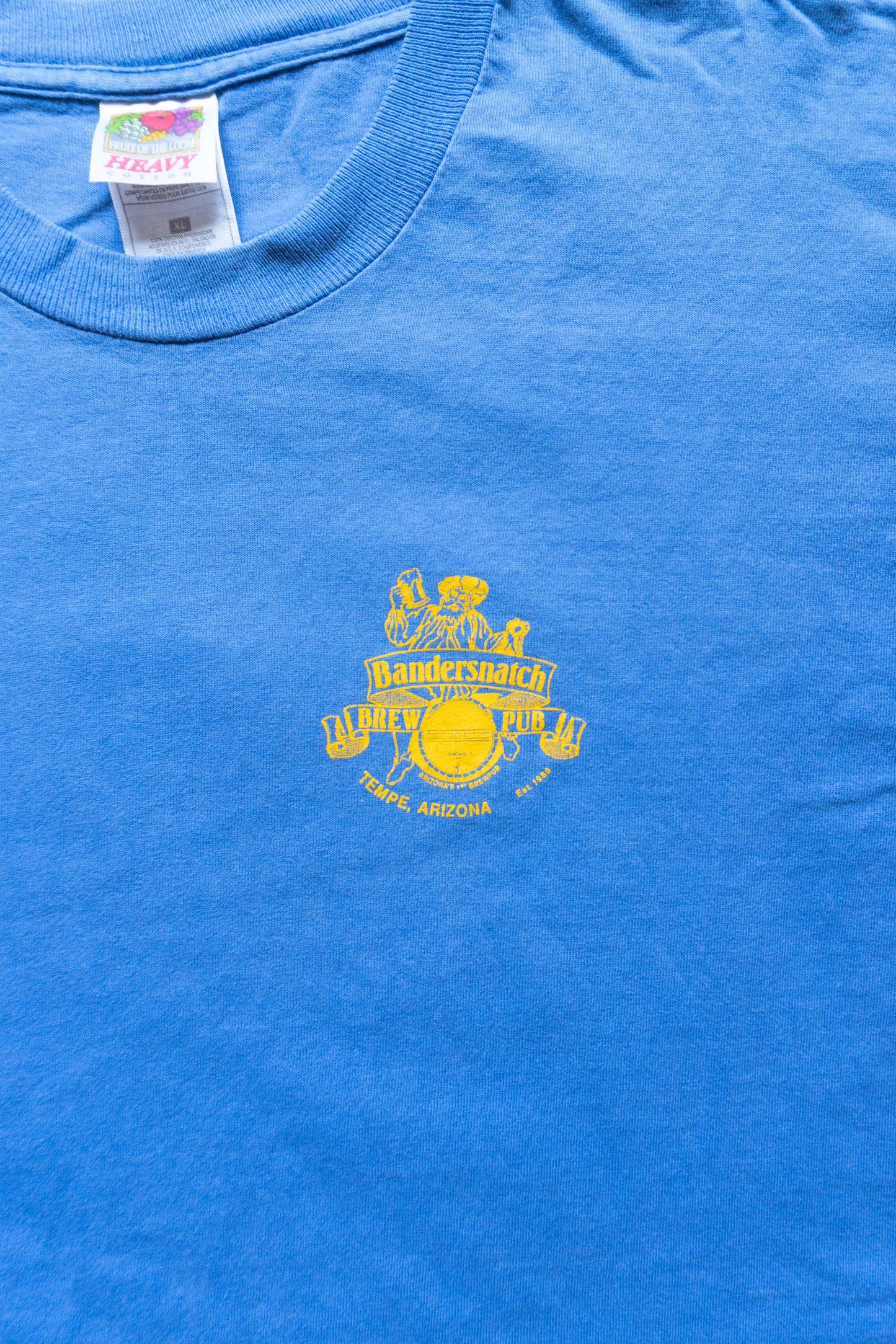90s Blue Bandersnatch Brew Pub "Milk Stout" T-Shirts