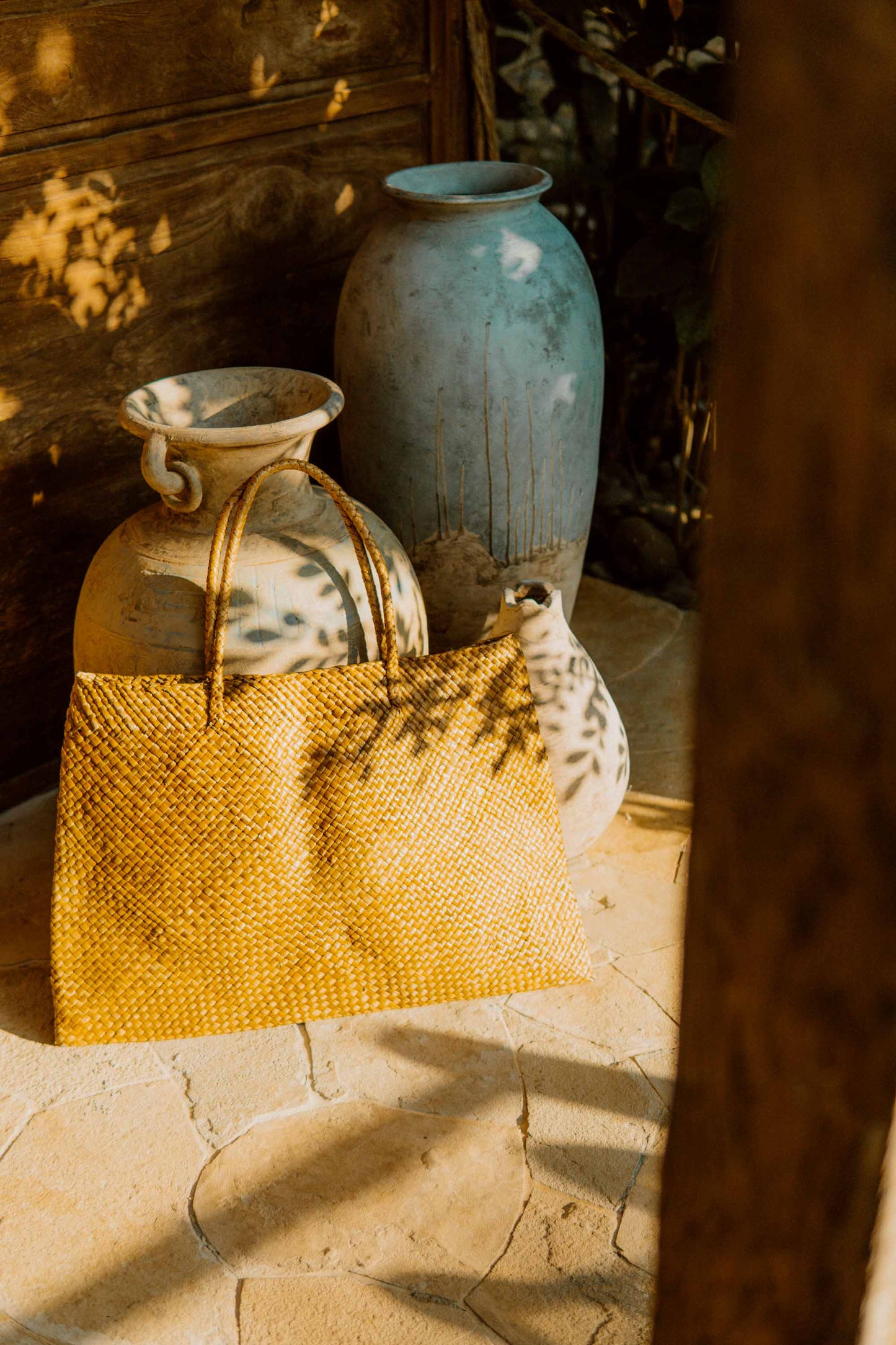 Big Brown Pan Bag