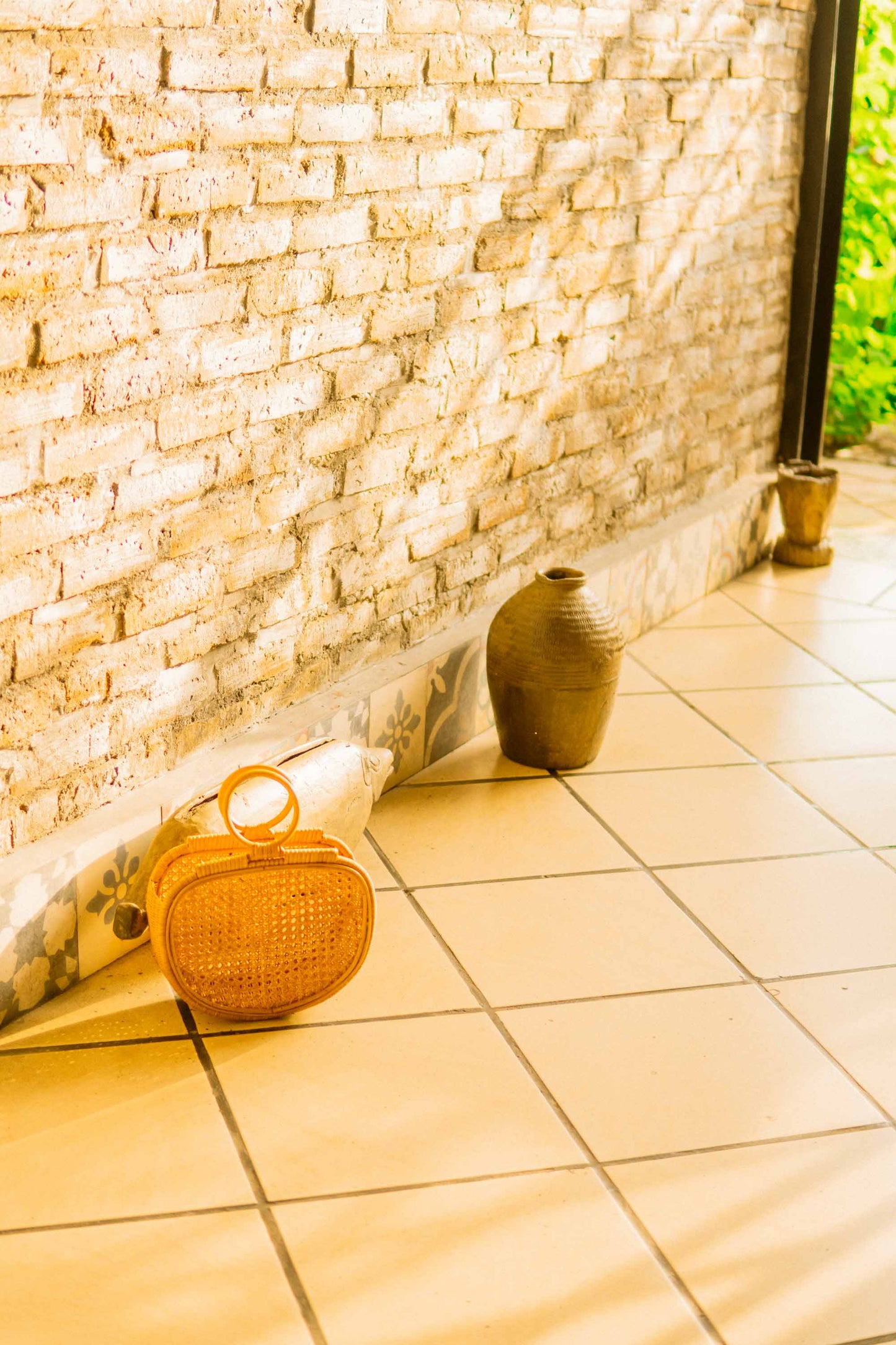 Rattan Openwork Handcraft Bag