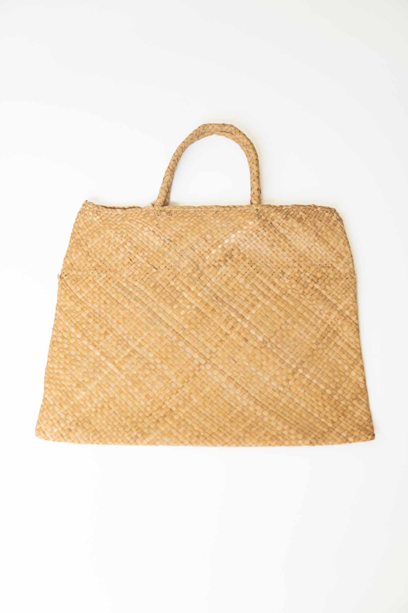 Big Palmyra Natural Pan Bag