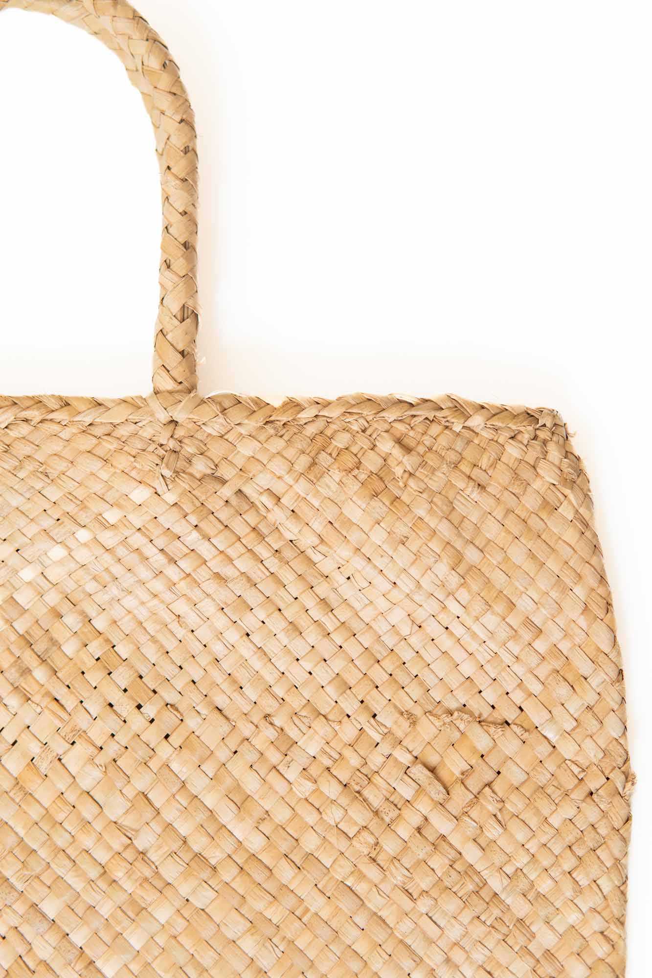 Big Palmyra Natural Pan Bag