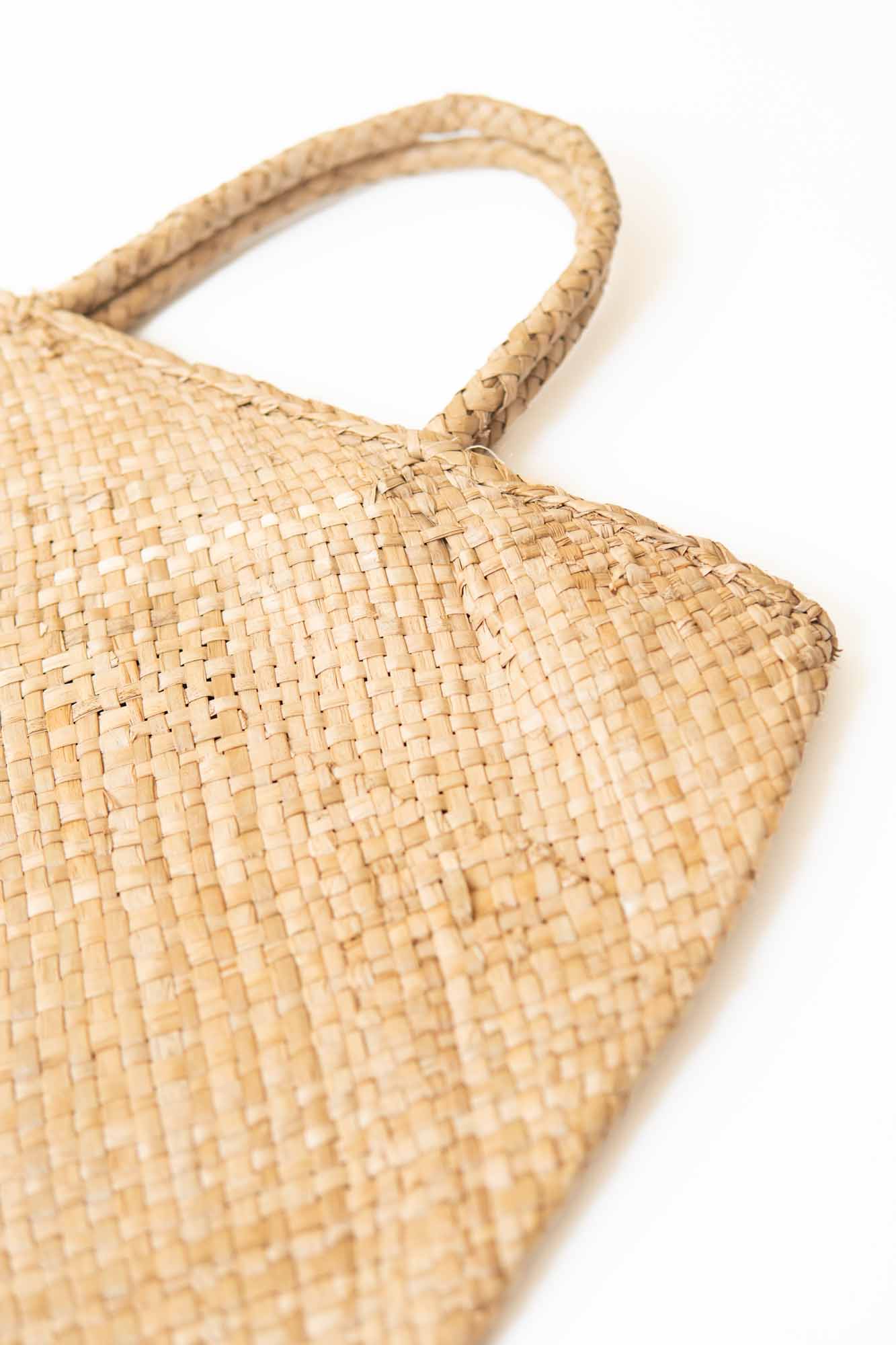 Big Palmyra Natural Pan Bag