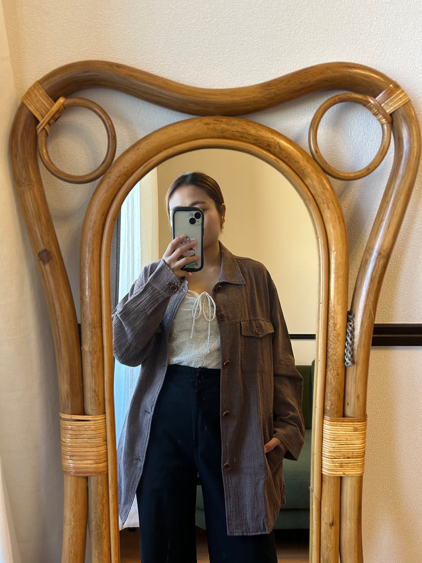 DANIEL CREMIEUX Brown Long sleeve shirts
