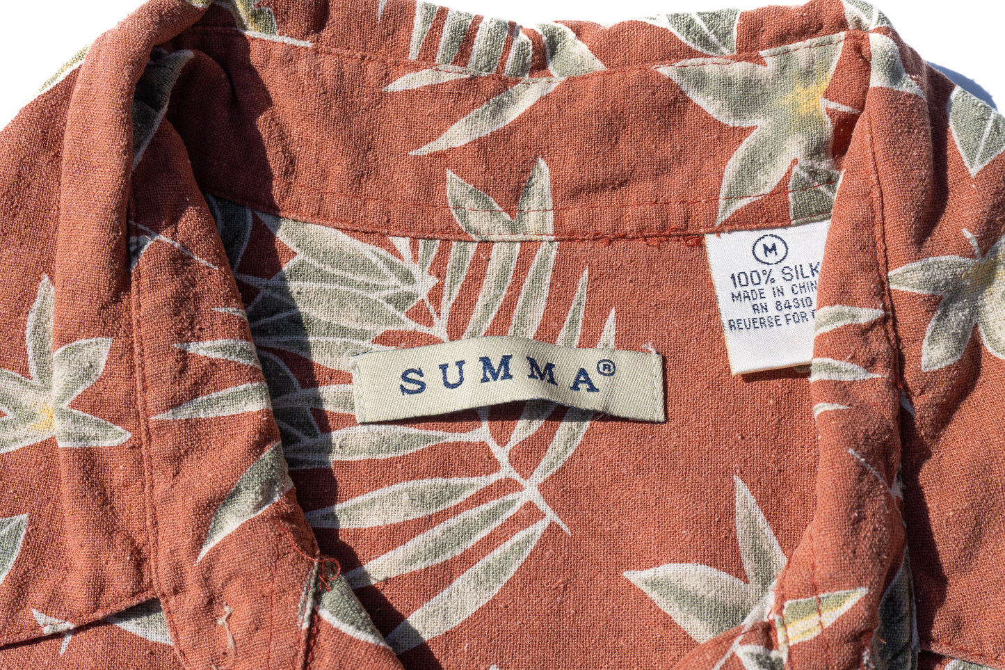 Botanical Pattern Aloha Shirts