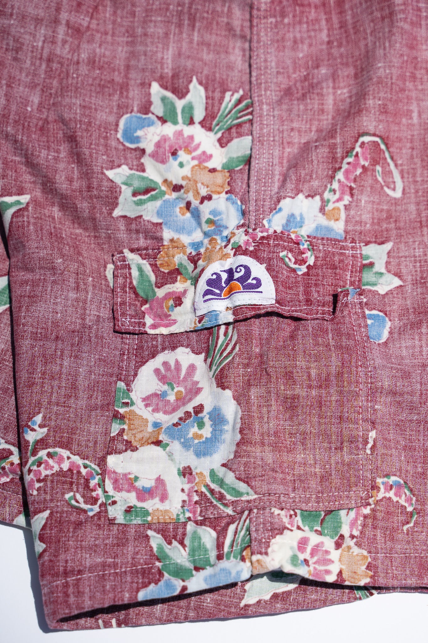 Purplish Red SUNDEK Board Shirt