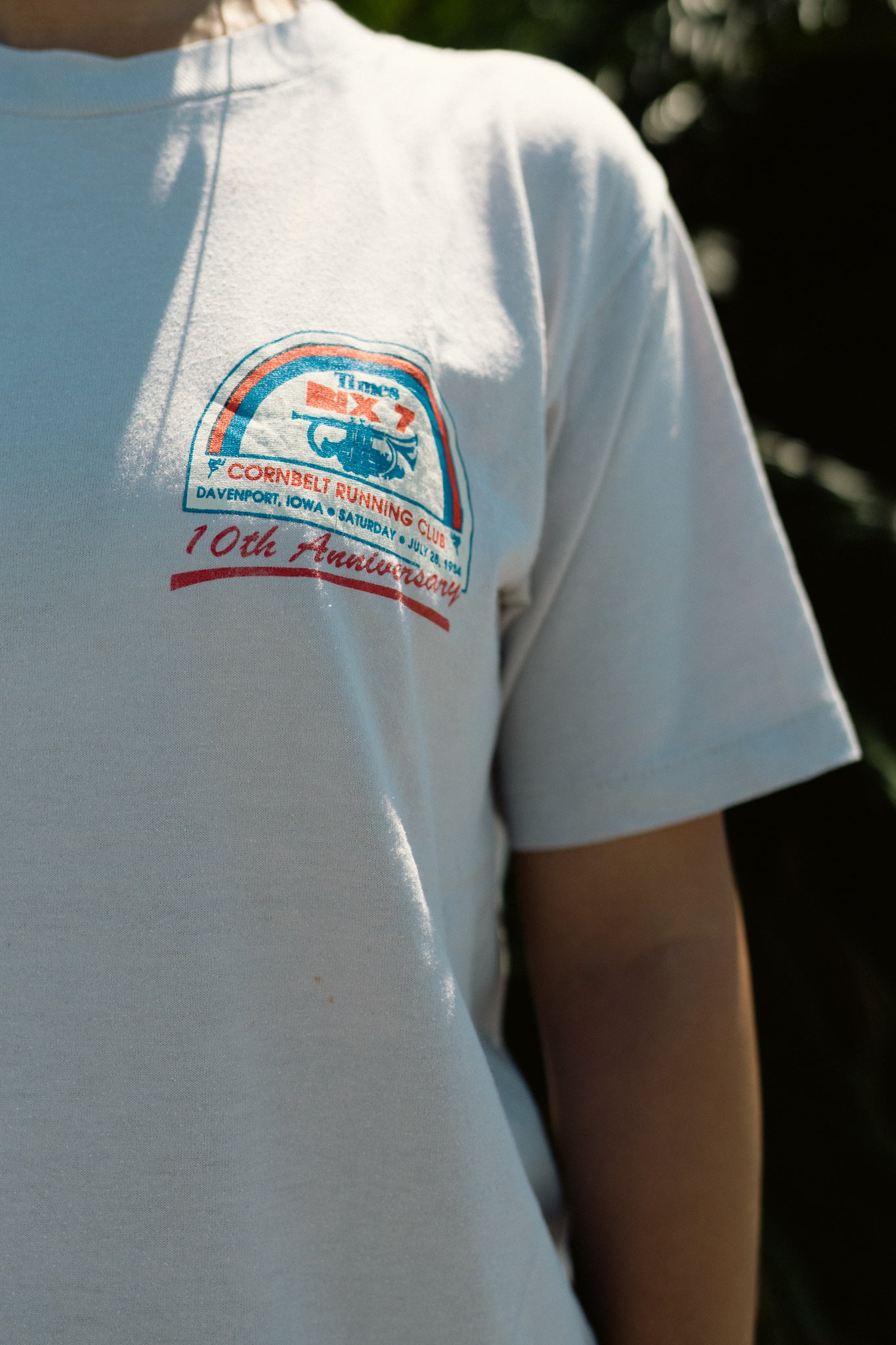 "CORNBELT RUNNNING CLUB" Anniversary T-shirts