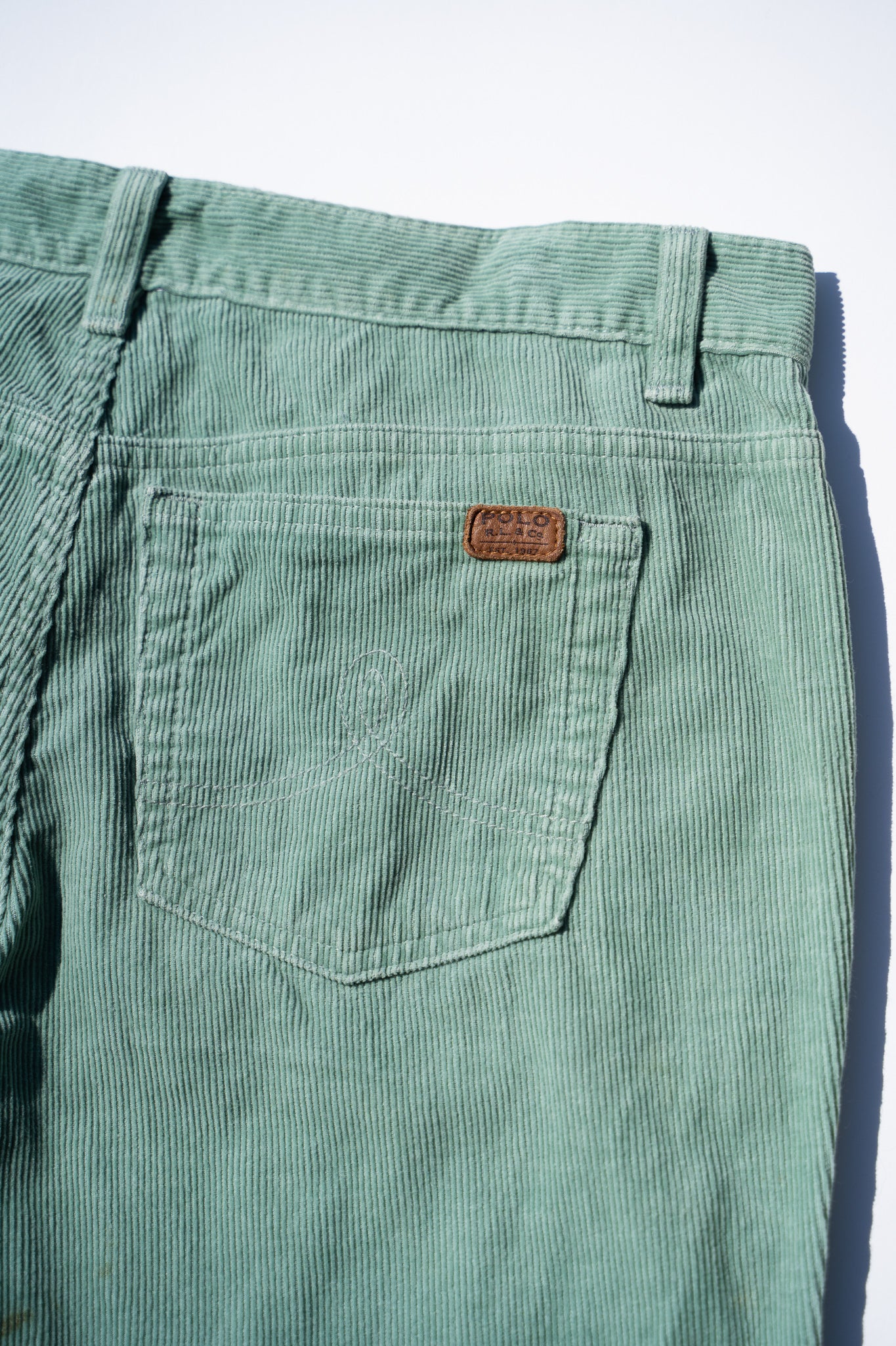 "Polo Ralph Lauren" Mintgreen Corduroy Flea Pants