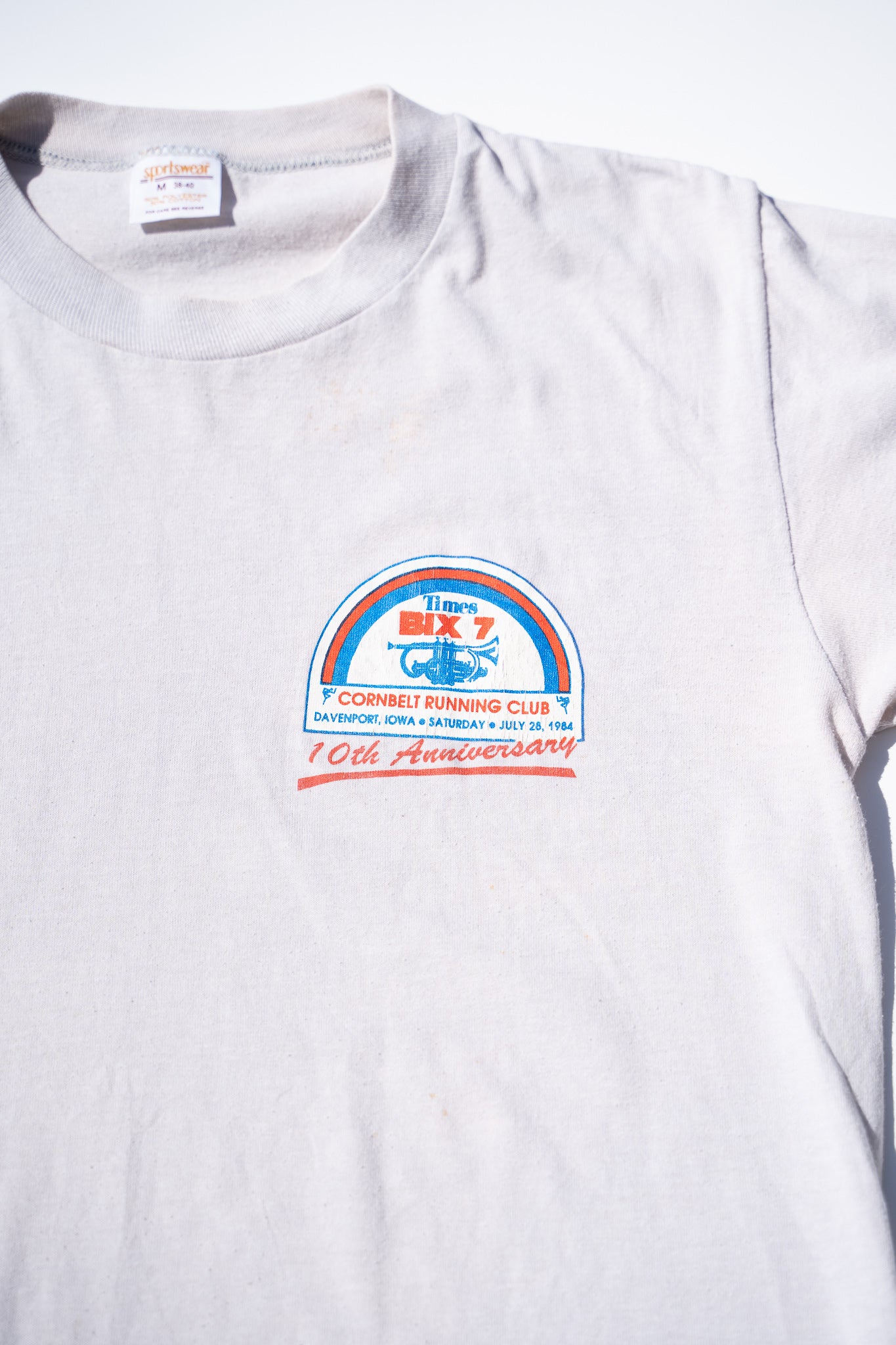"CORNBELT RUNNNING CLUB" Anniversary T-shirts