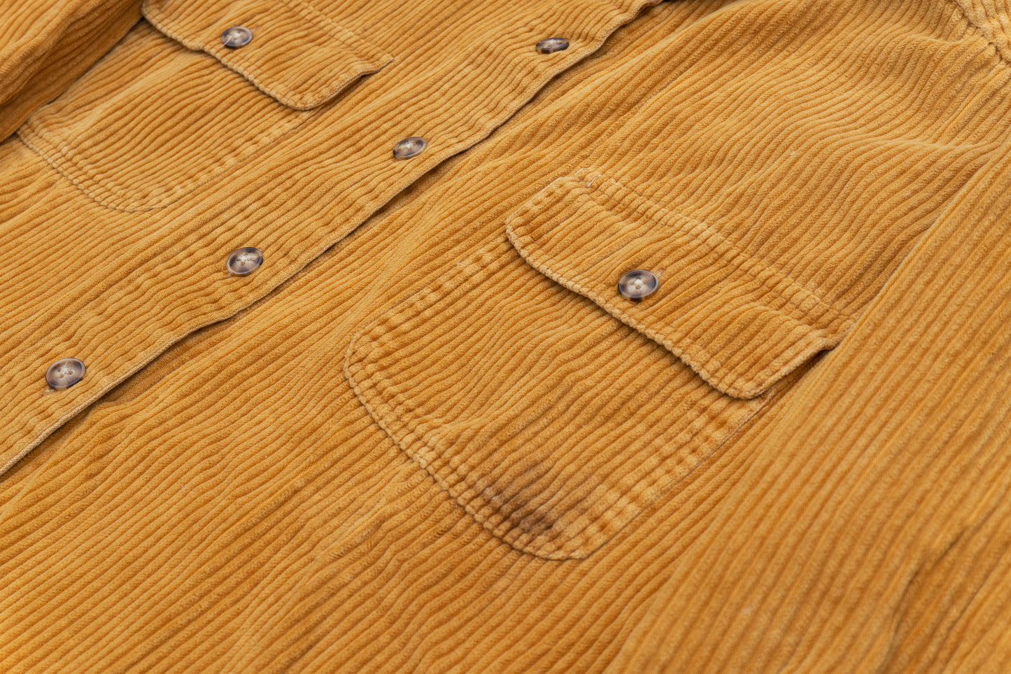 Yellow Corduroy Shirt