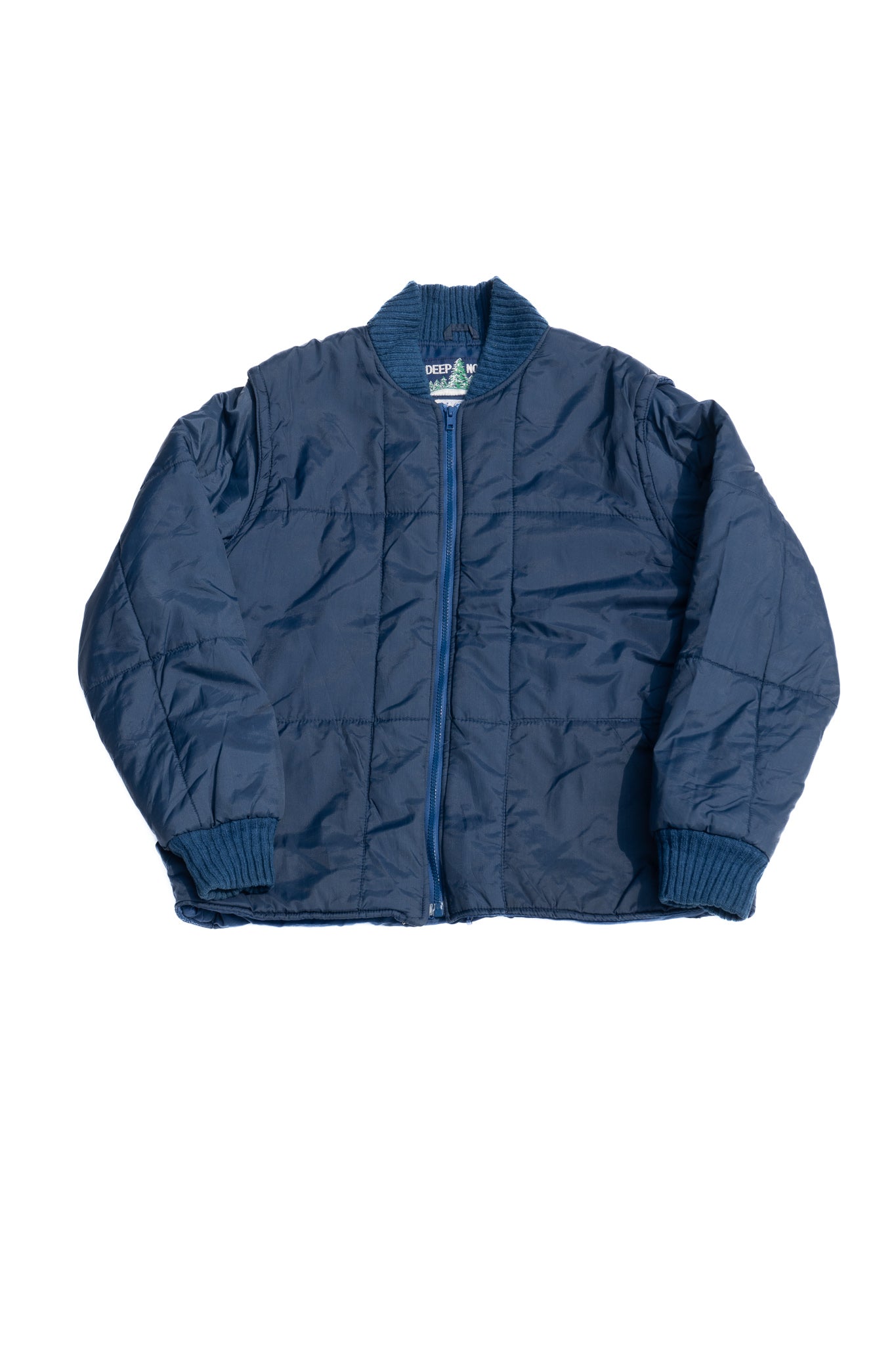 DEEP NORTH 2way Blouson Blue Jacket