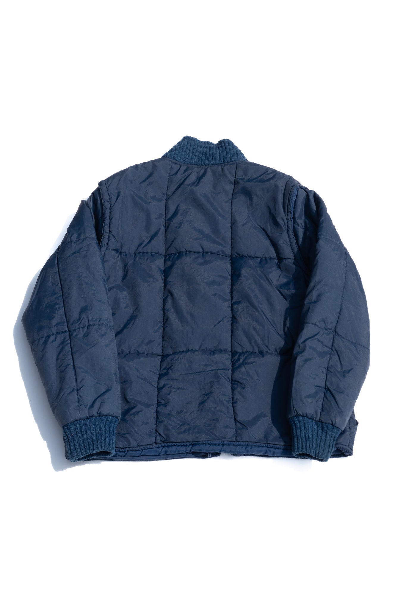 DEEP NORTH 2way Blouson Blue Jacket