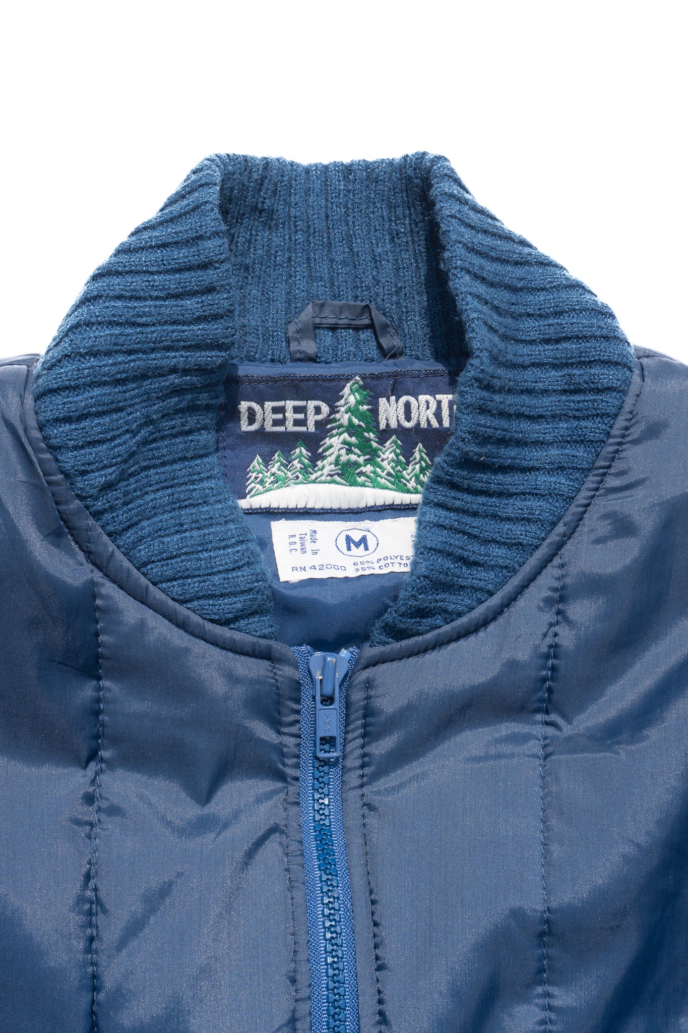 DEEP NORTH 2way Blouson Blue Jacket