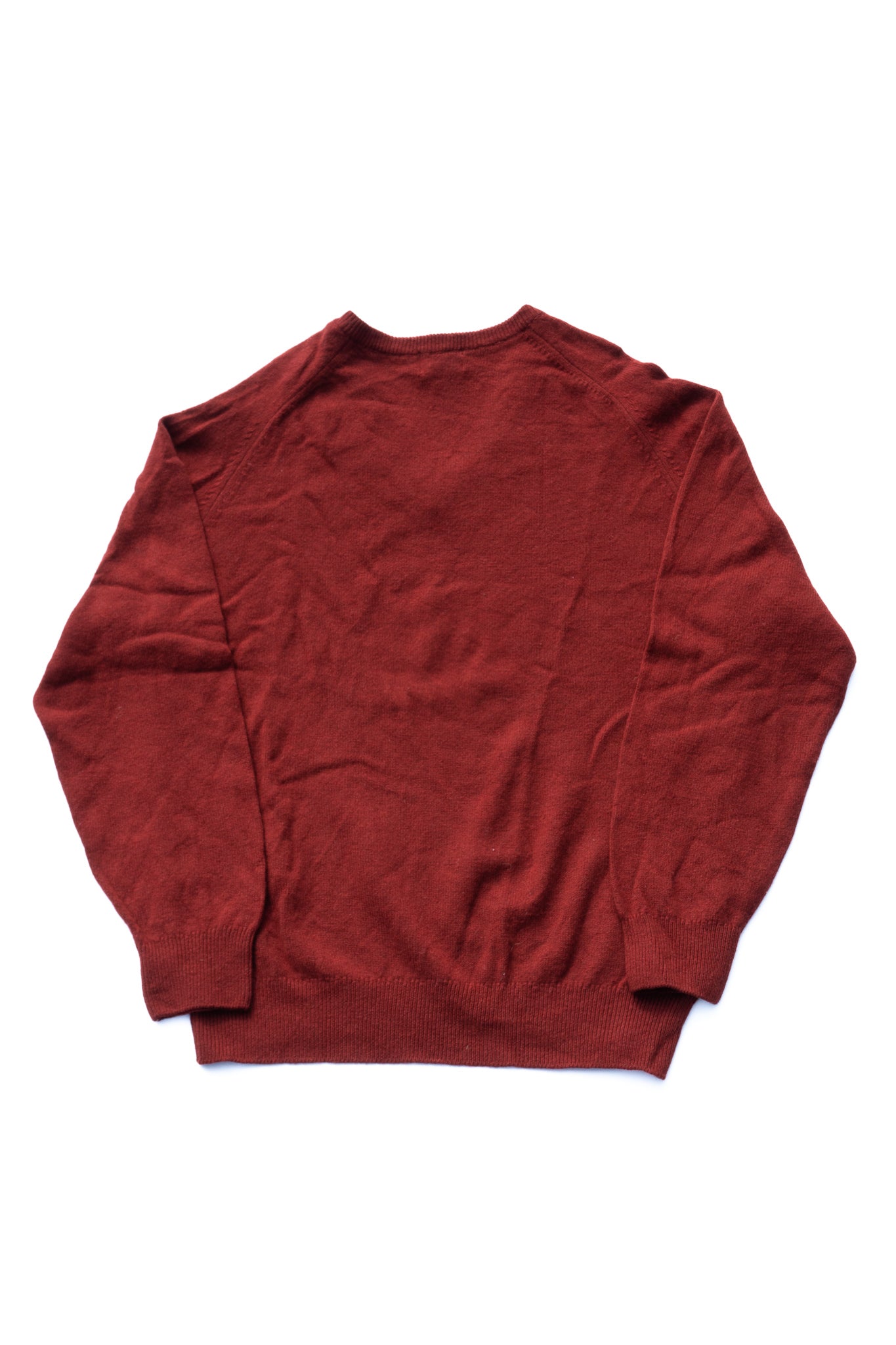 L.L.Bean Red V-neck Sweater
