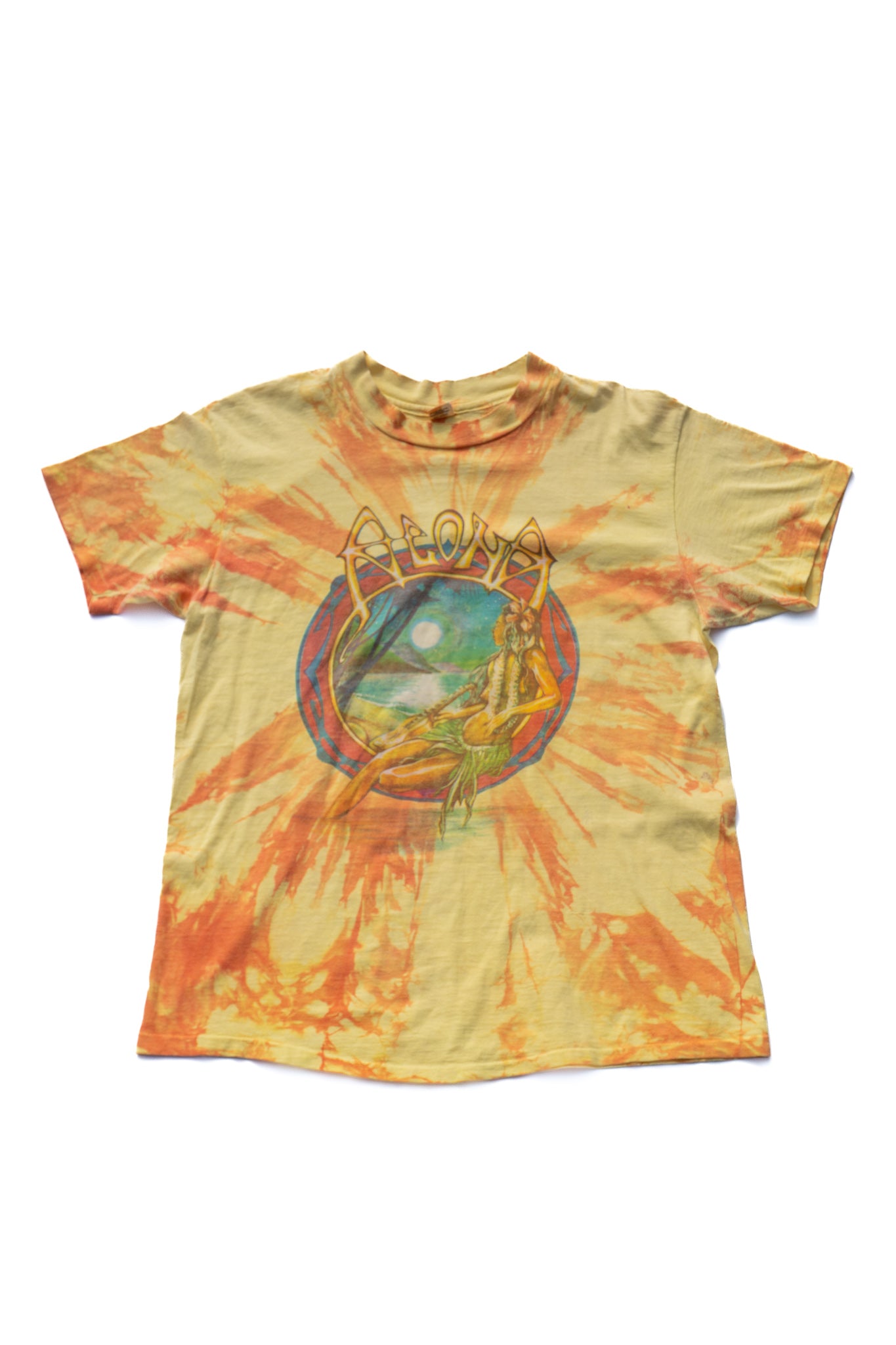 70s Hanes Aloha Tie Died T-shirt