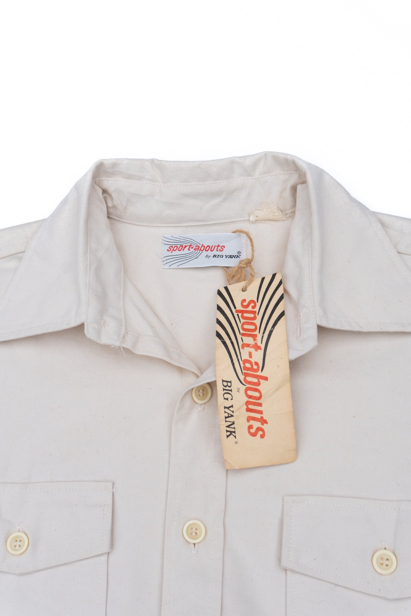 'Sport-abouts Coordinate' Big Yank White Work Shirts