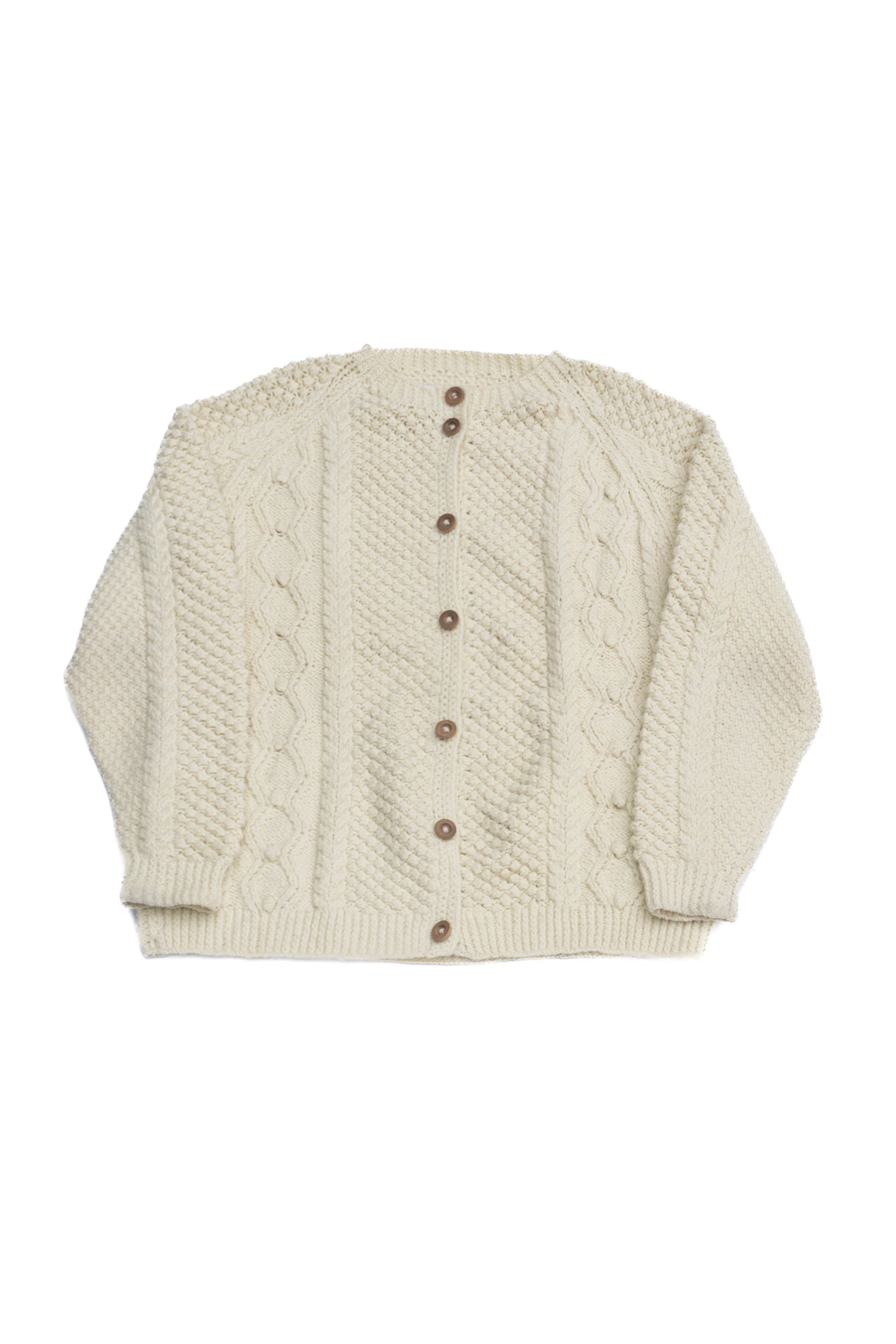 White Knitted Cardigan