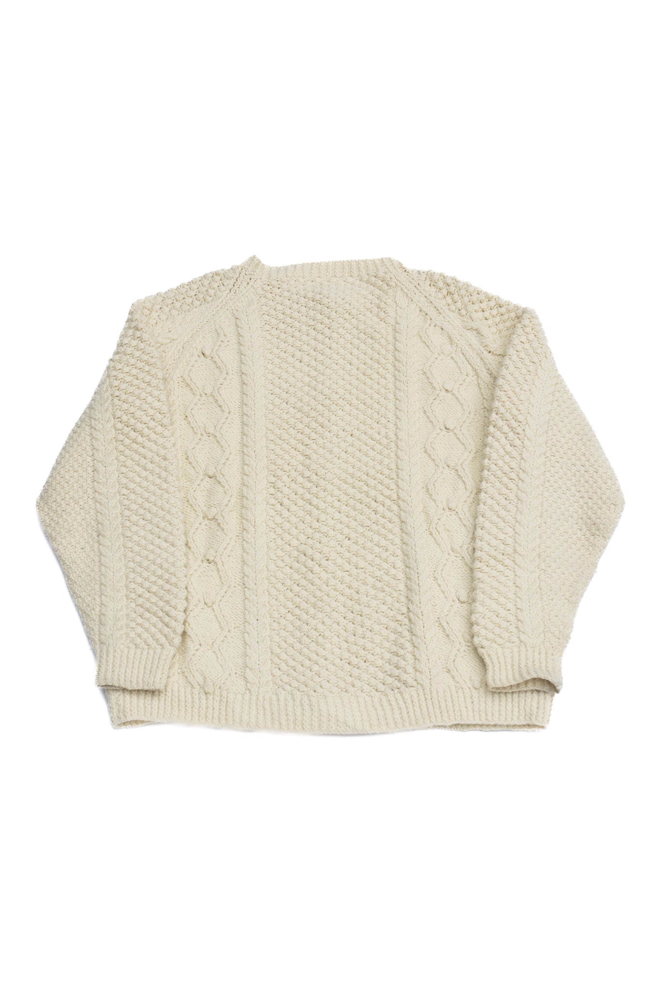 White Knitted Cardigan