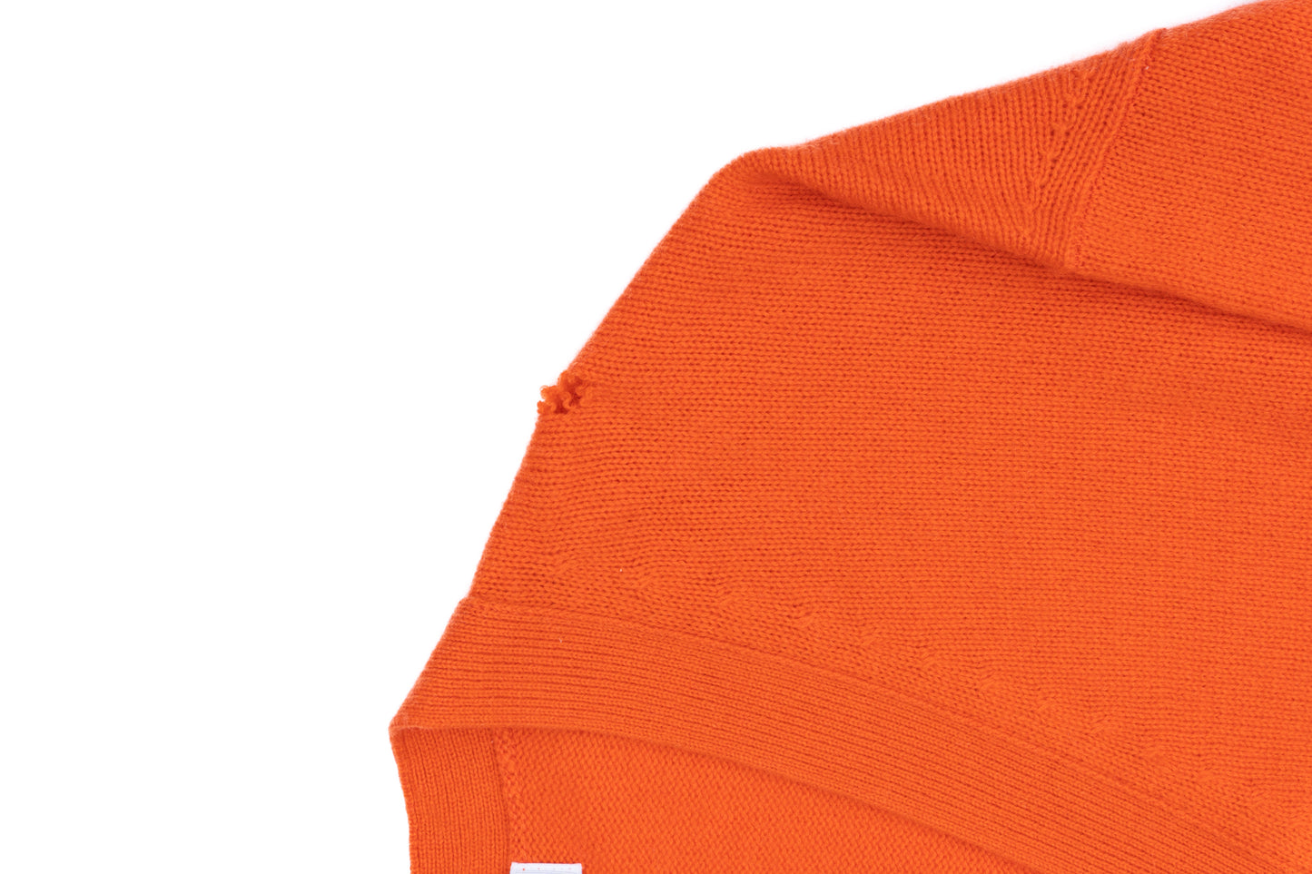 Orange Long Cardigan