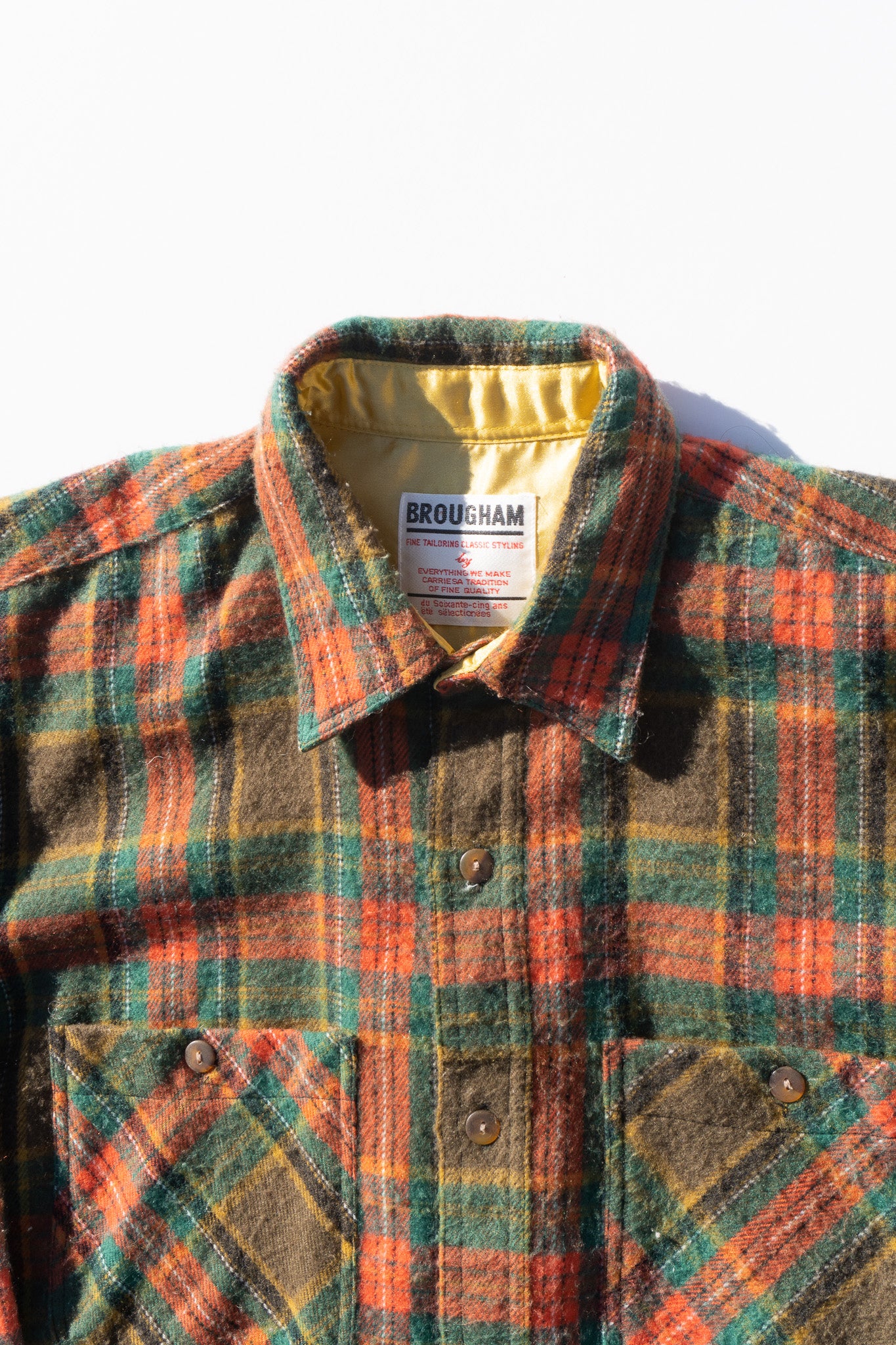 BROUGHAM Plaid Shirts