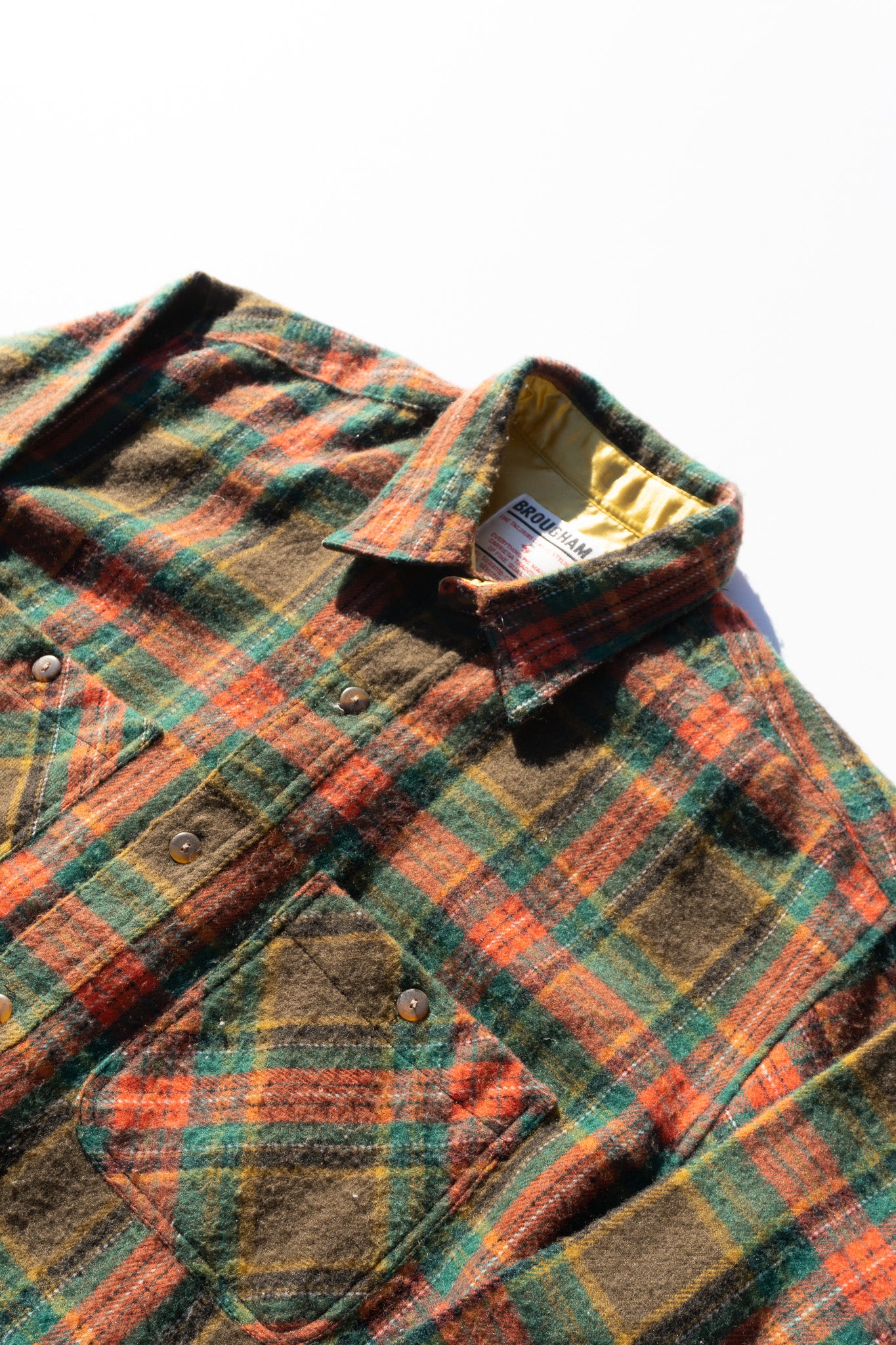 BROUGHAM Plaid Shirts