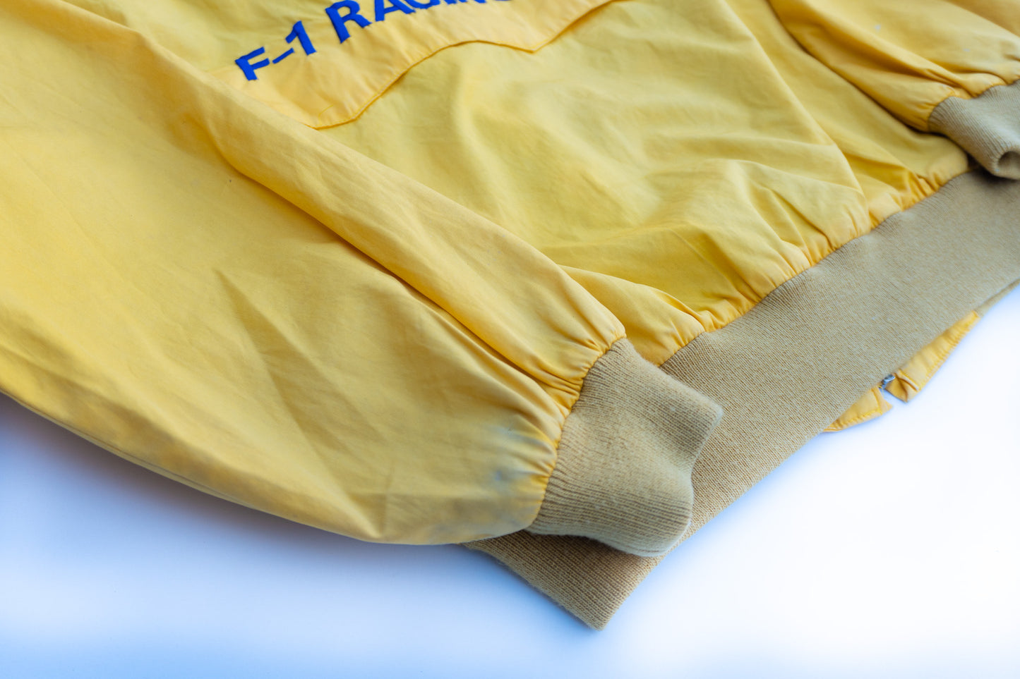 "CAMEL" Yellow Blouson Jacket