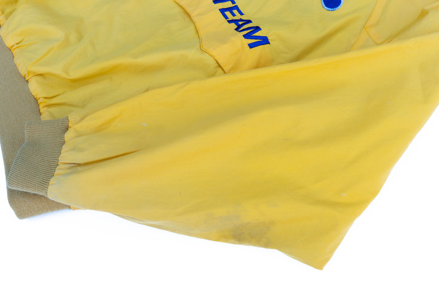 "CAMEL" Yellow Blouson Jacket