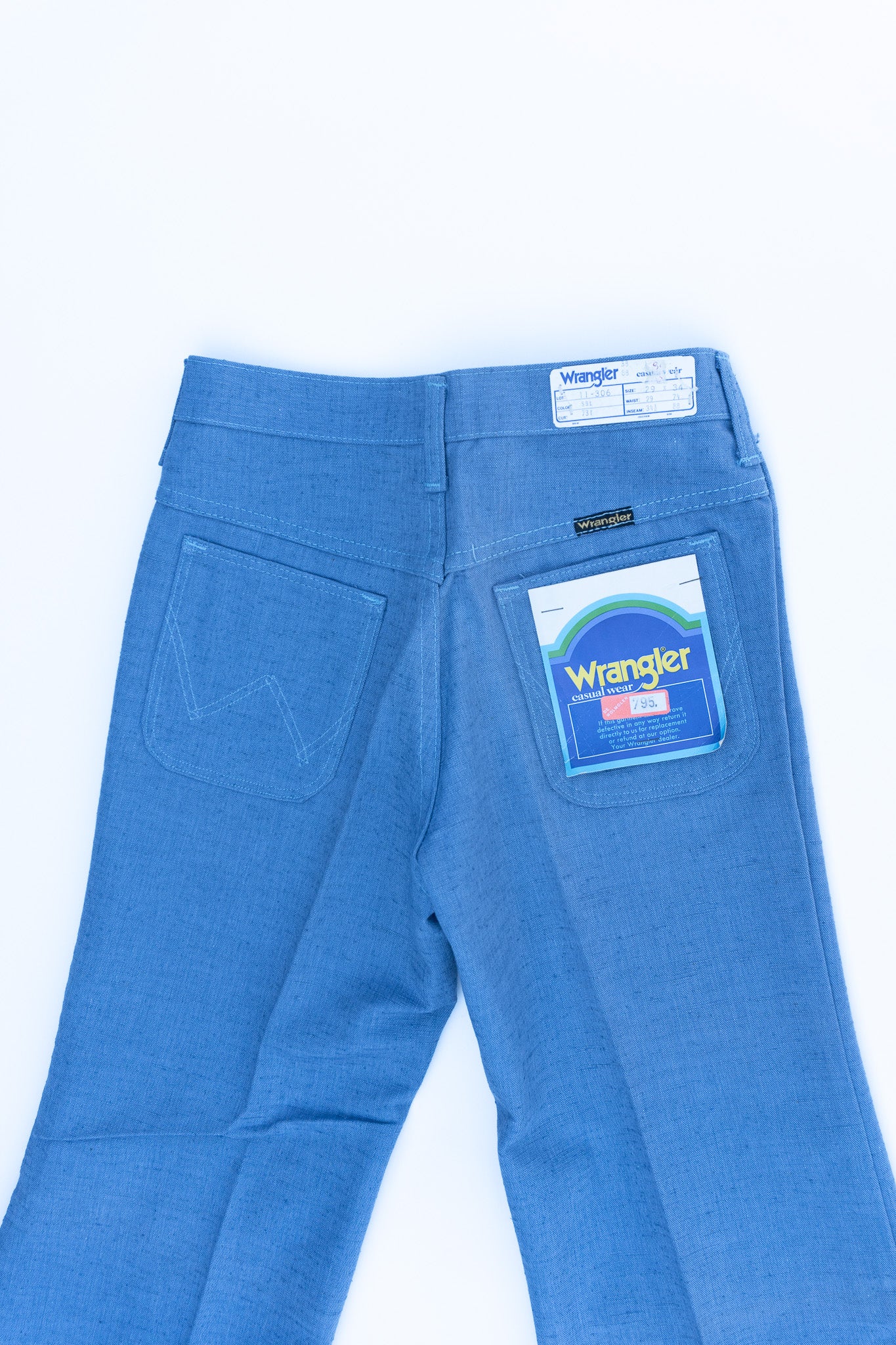 "Wrangler" Blue Flare Pants