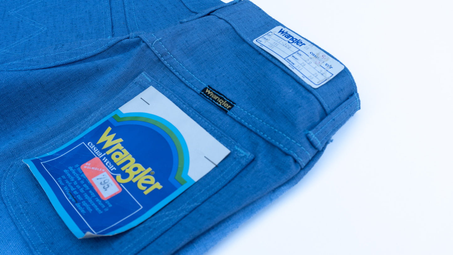 "Wrangler" Blue Flare Pants