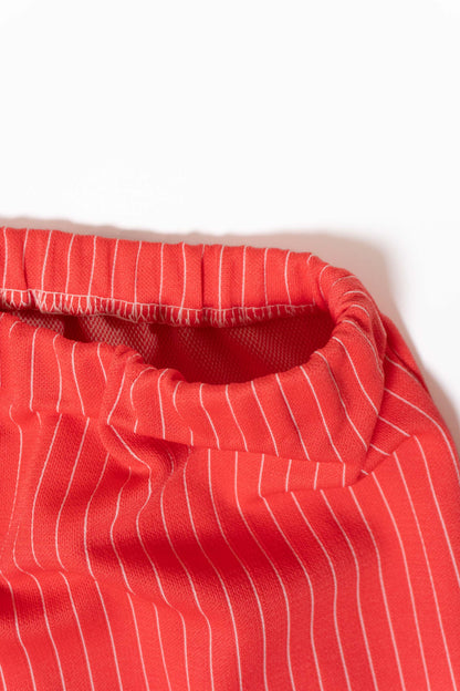 70s Pink Stripe Jersey pants