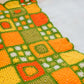 Green × Orange Granny Blanket