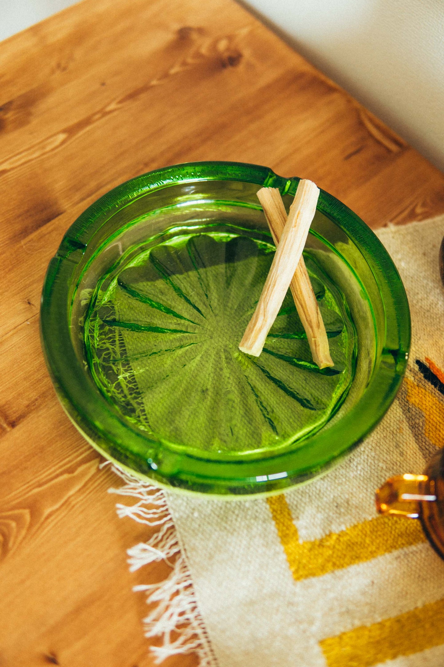 Big size Green Grass Ash Tray