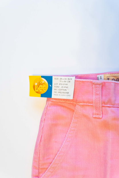 70-80s Lee Pink Corduroy Bottom