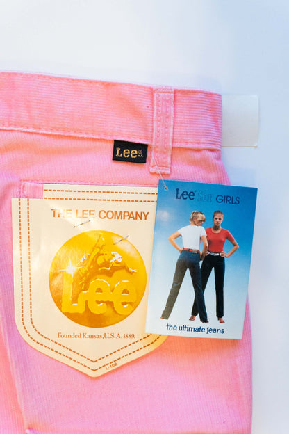 70-80s Lee Pink Corduroy Bottom