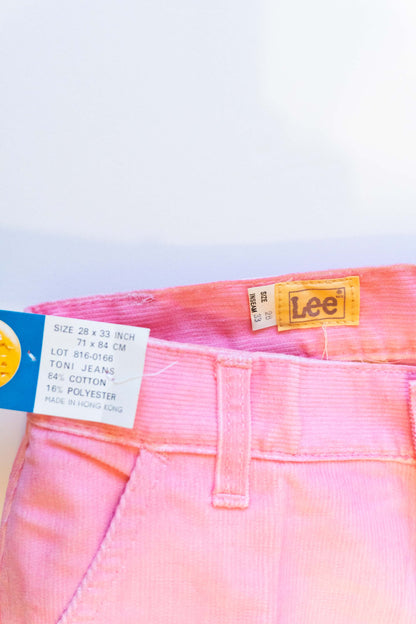 70-80s Lee Pink Corduroy Bottom