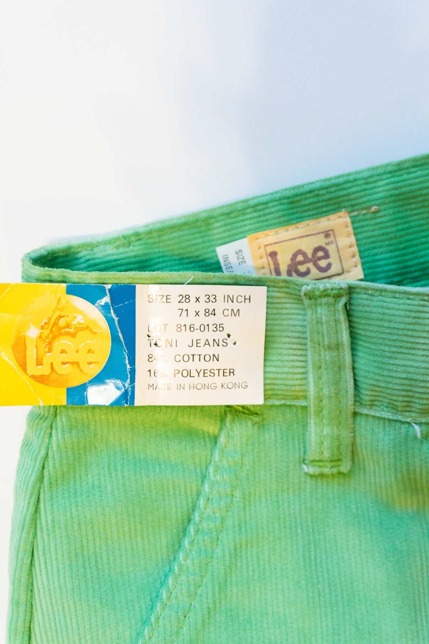 70-80s Lee Green Corduroy Bottom