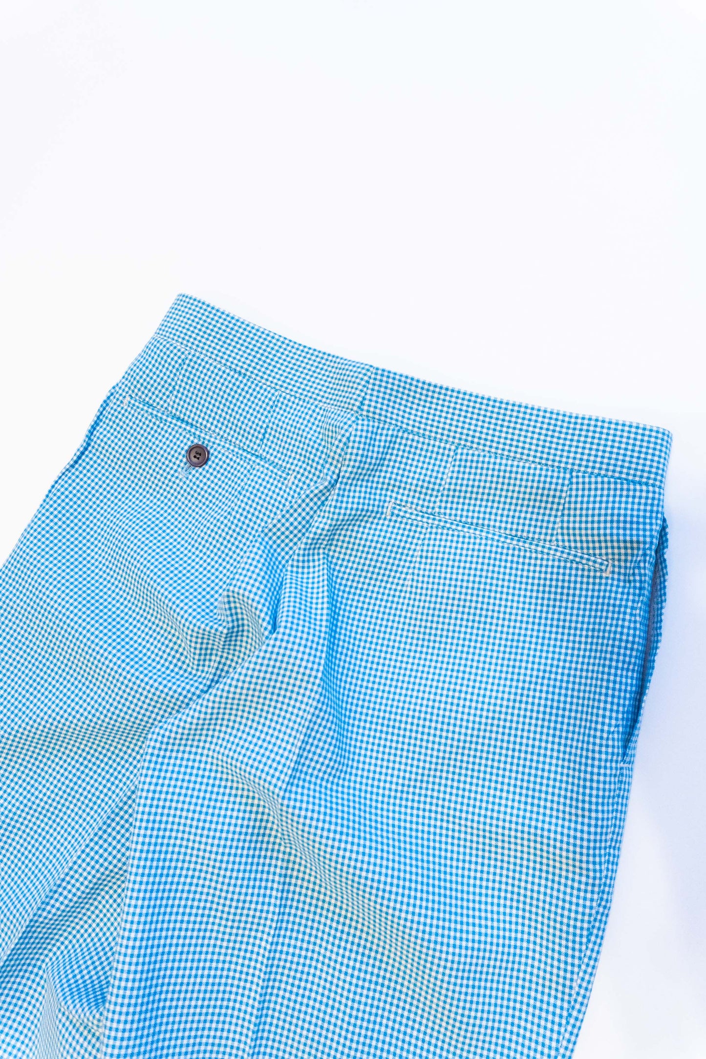 Blue Gingham Check Bottom