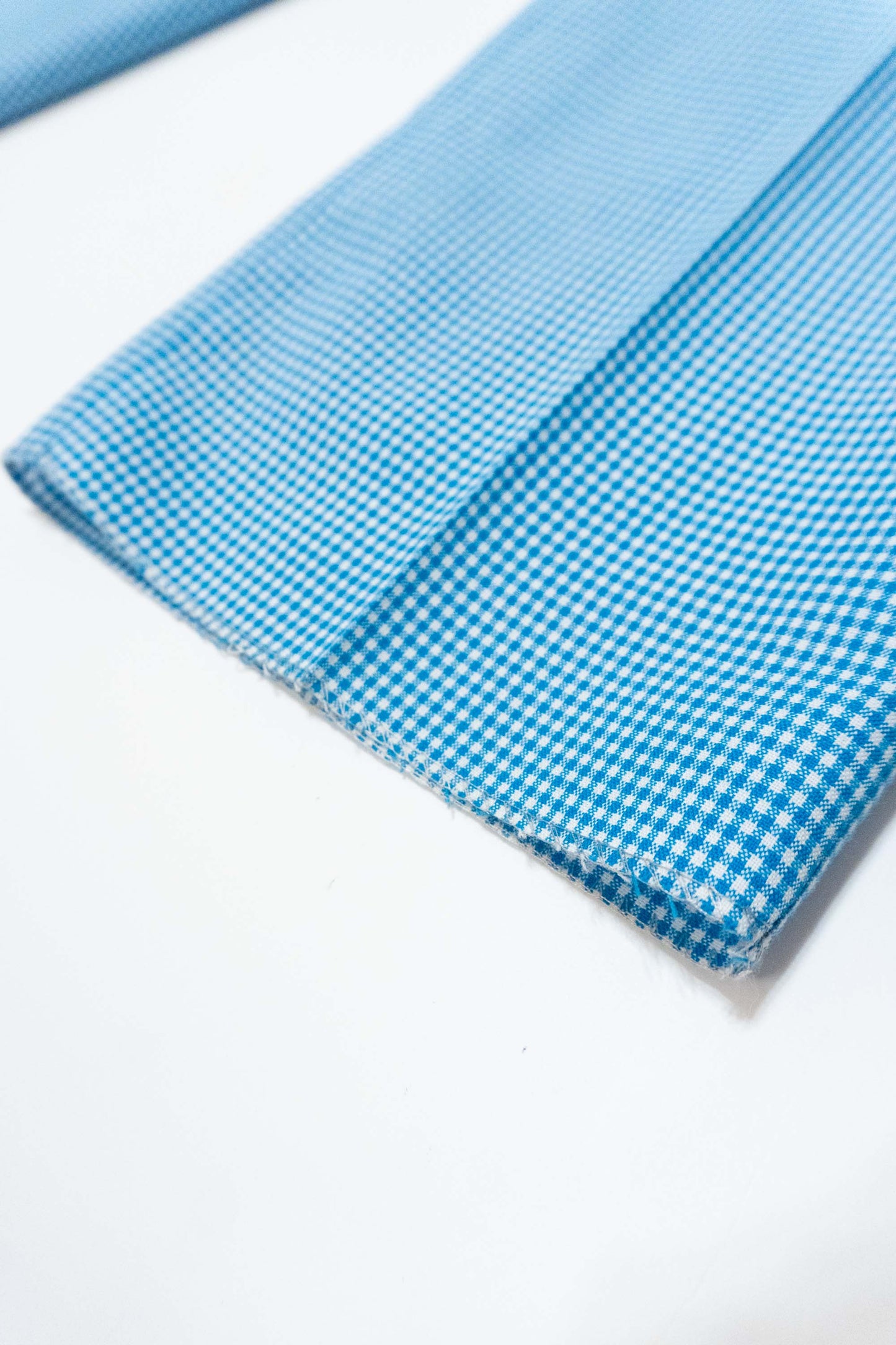 Blue Gingham Check Bottom