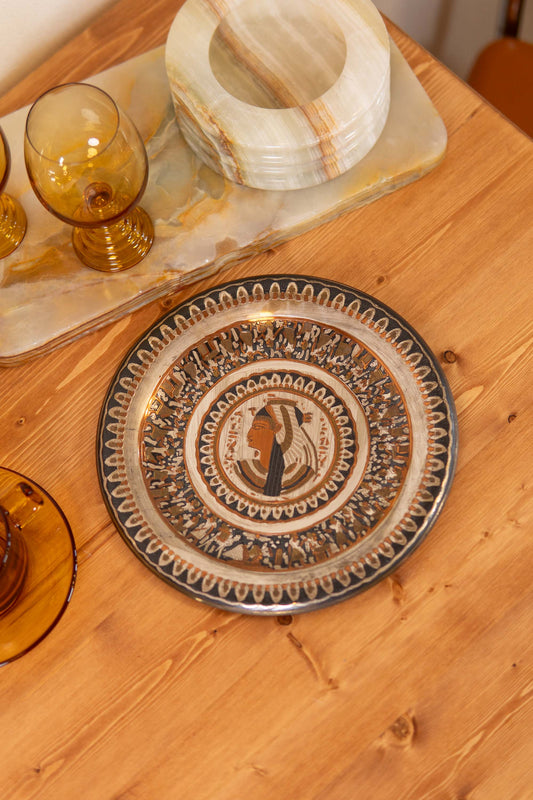 Egyptian Decorative Plate