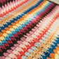 Big Size Colorful Knit Granny Square Blanket